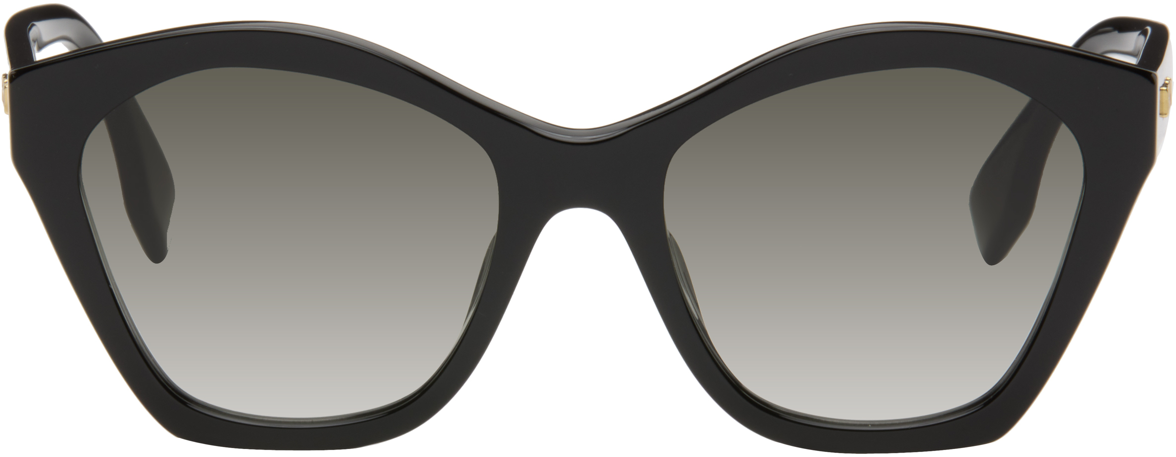Black Lettering Cat-Eye Sunglasses
