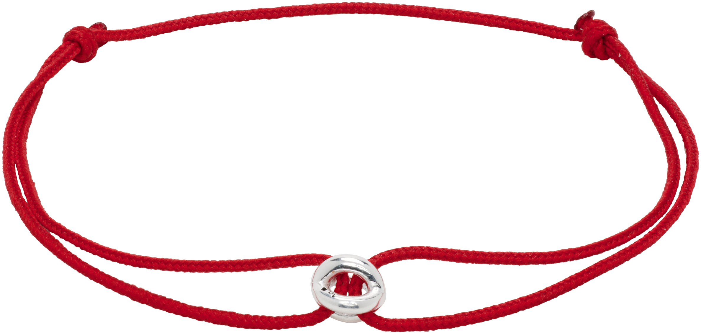Interlaced 'Le 5g' Cord Bracelet