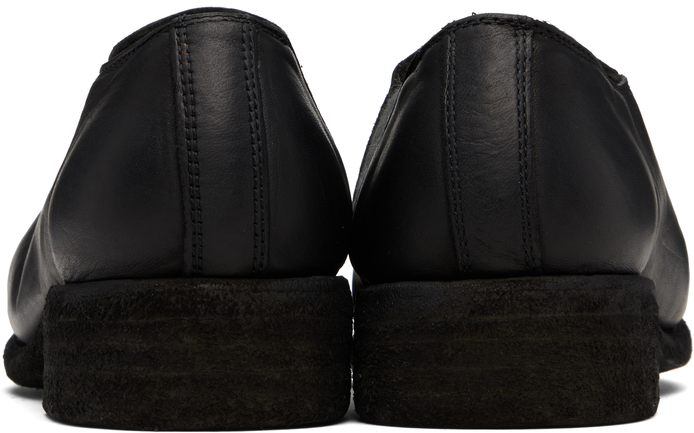 Guidi Black 990e Loafers In Black
