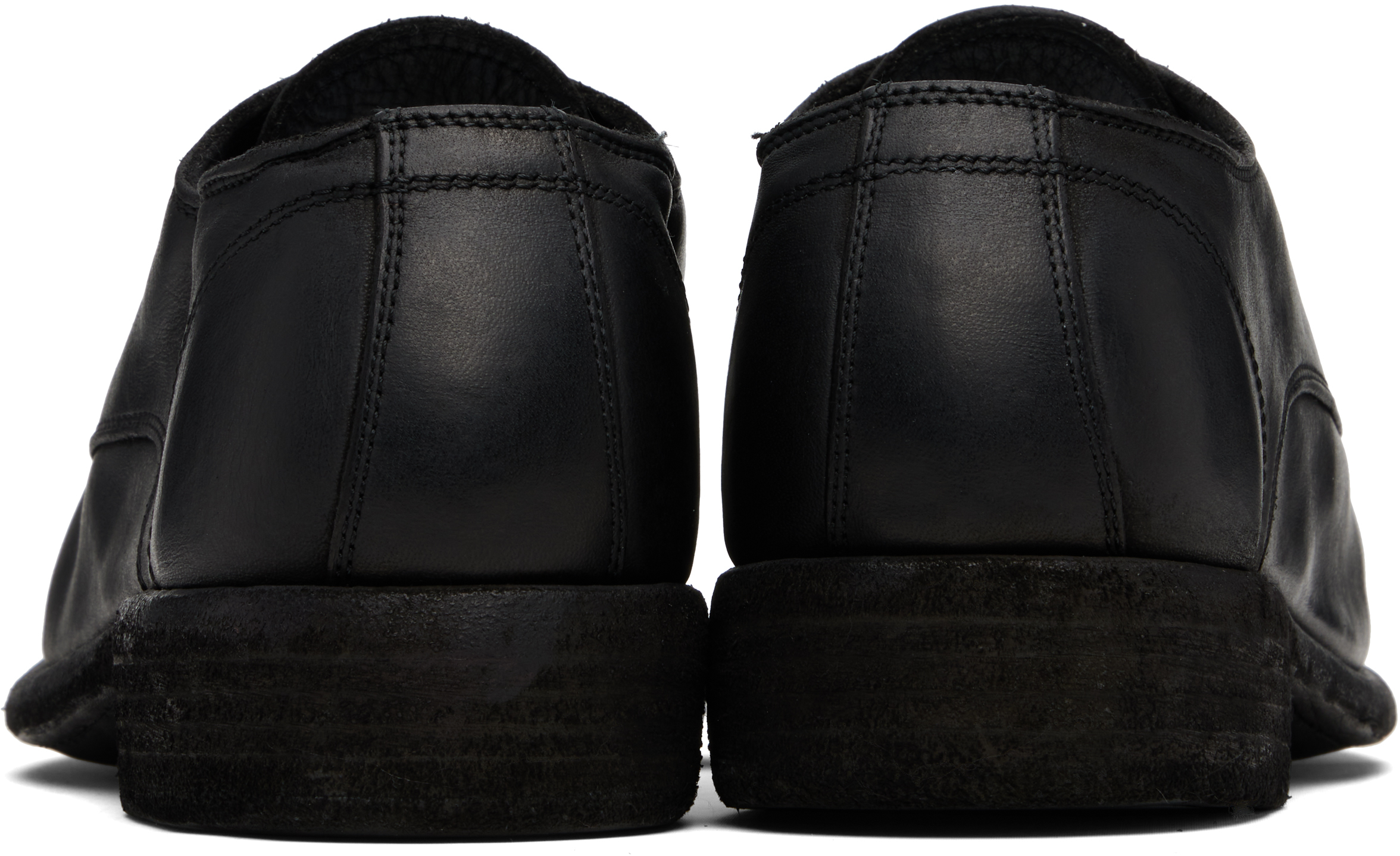 Guidi Black 992x Derbys In Black