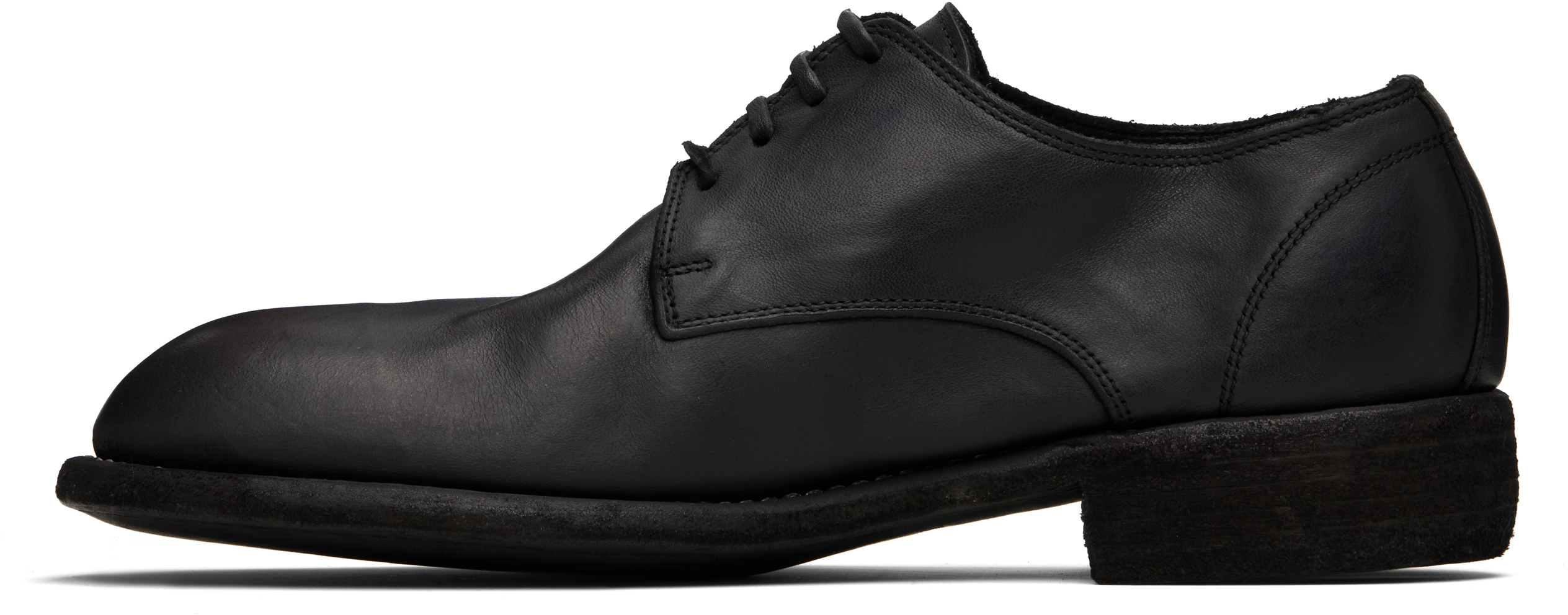 Guidi Black 992x Derbys In Black