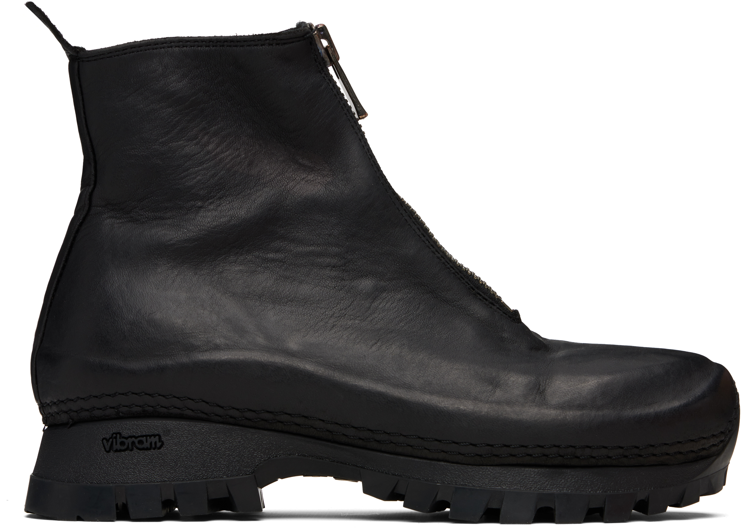 Guidi Black Vs01 Boots In Black