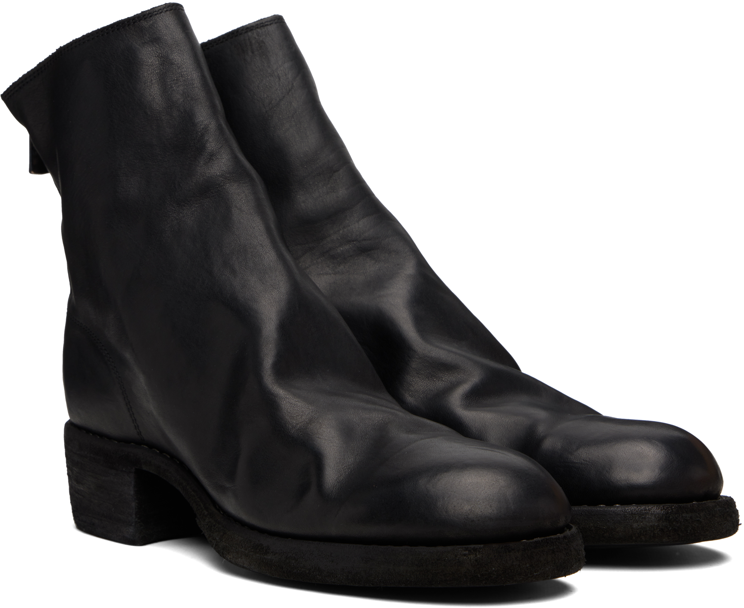Guidi Black 796z Boots In Black