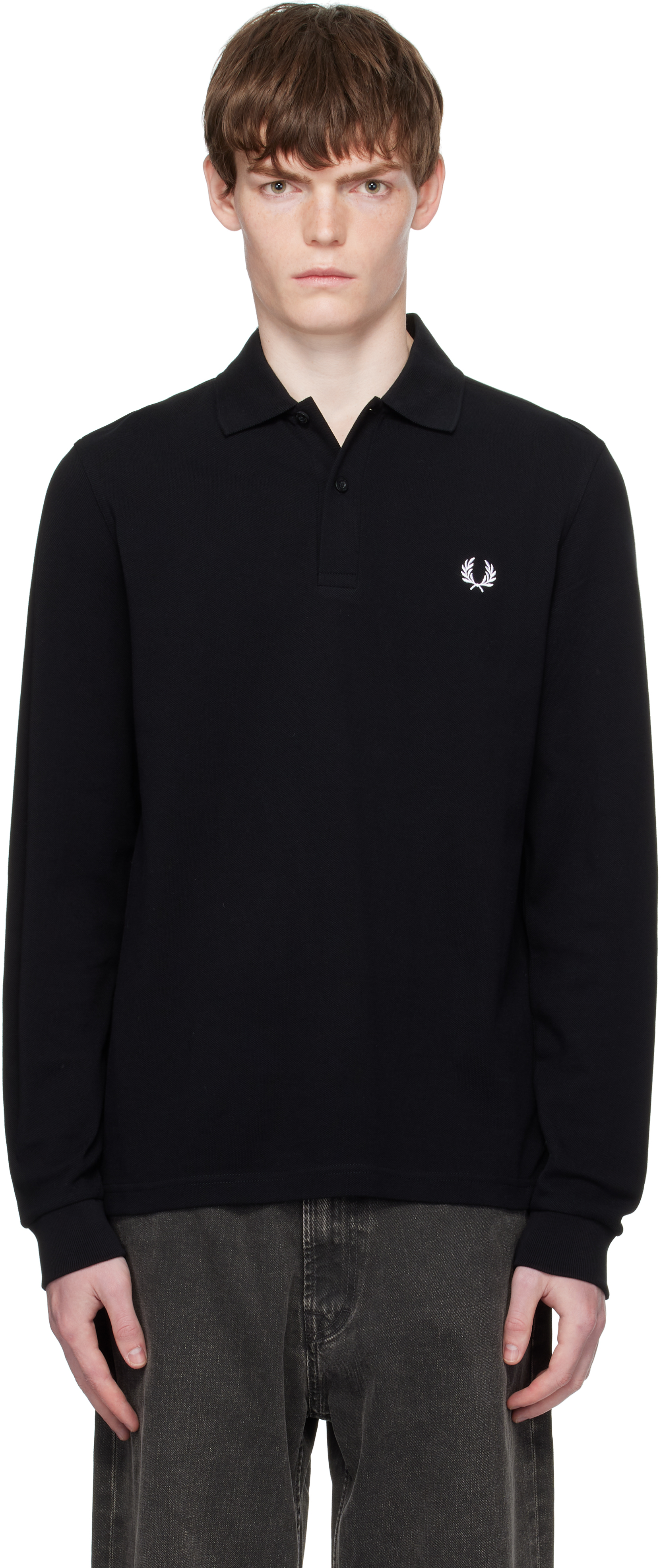 Fred Perryのブラック 'The Fred Perry Shirt' ポロシャツがセール中