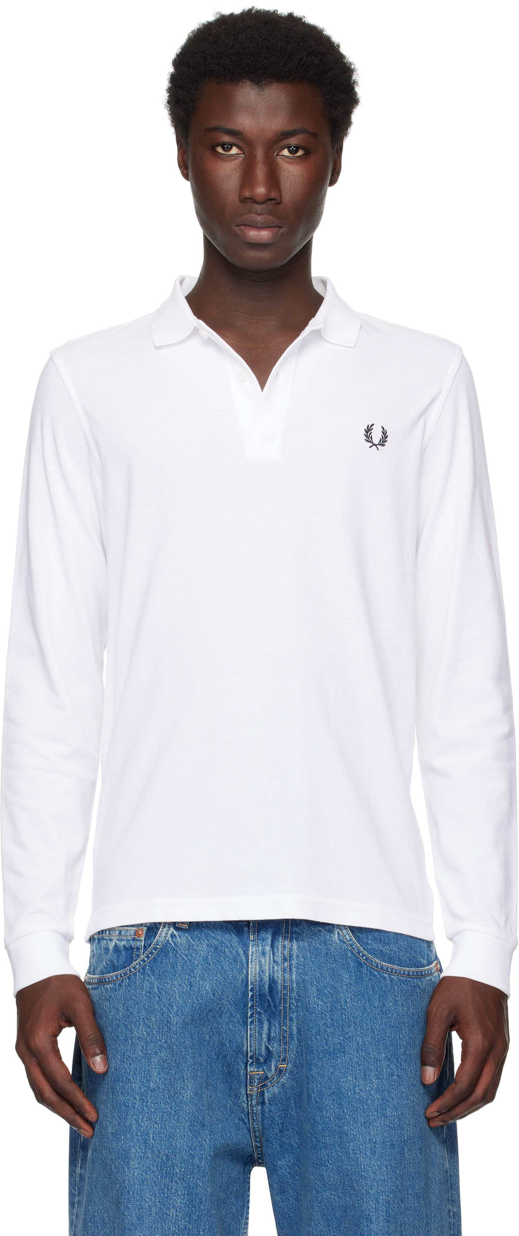 フレッドペリー★テニス★ポロシャツ★Tennis Shirt★ホワイト★L★新品 Fred Perry: ホワイト 'The Tennis Shirt' ポロシャツ | SSENSE 日本