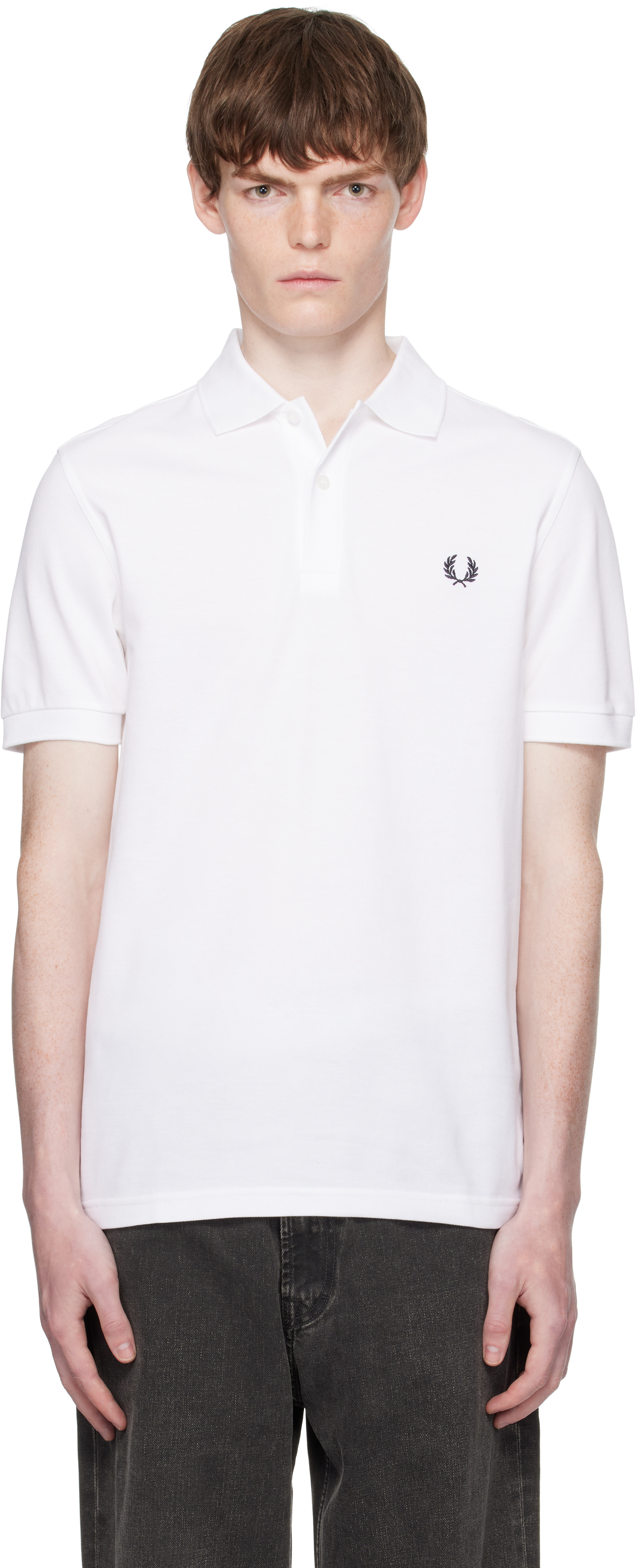 Fred Perryのホワイト 'The Fred Perry Shirt' ポロシャツがセール中