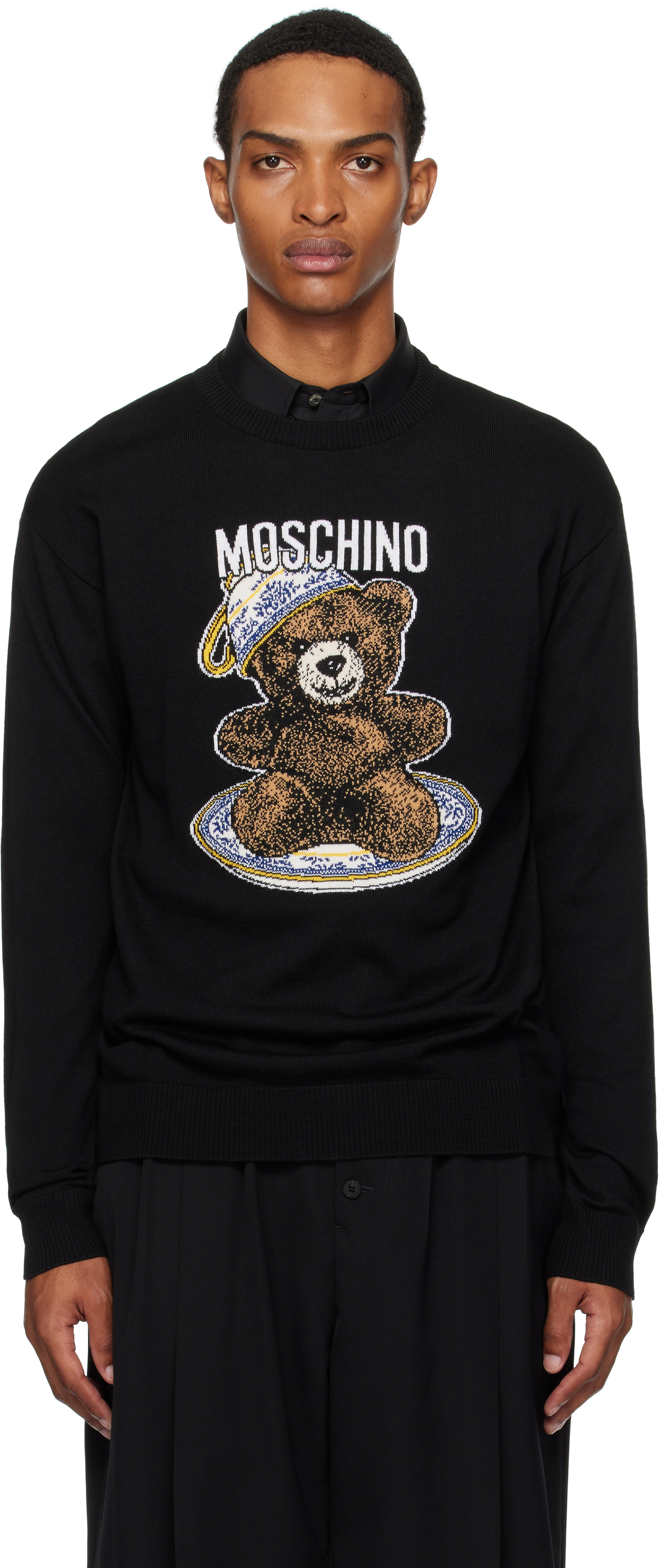 Black Teddy Sweater