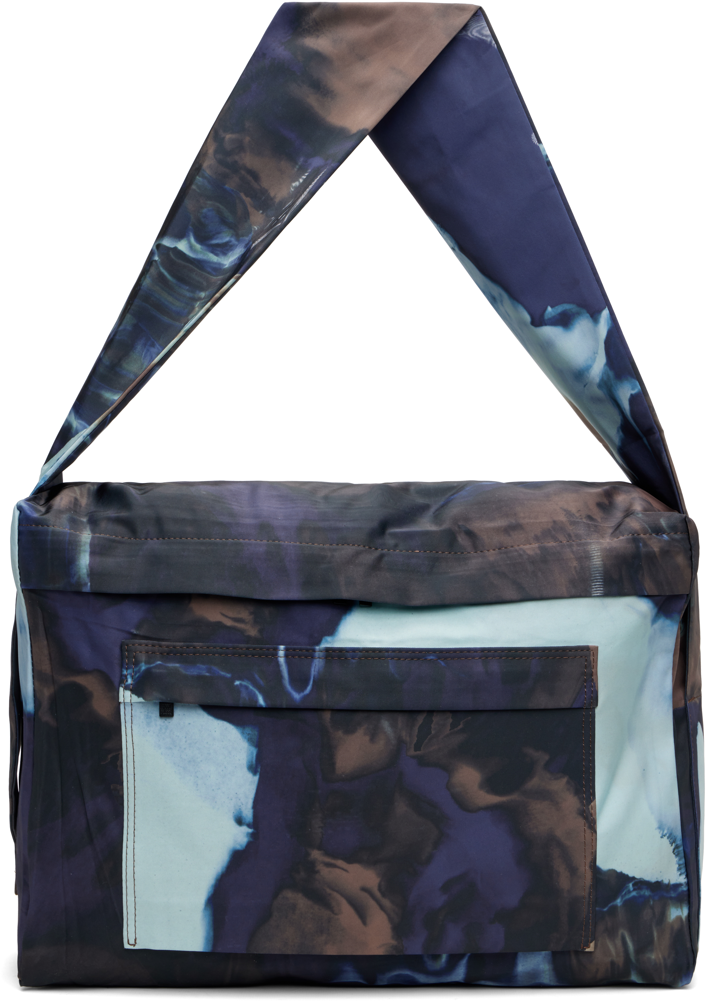 HOMME PLISSÉ ISSEY MIYAKE: Brown Agate Bag | SSENSE