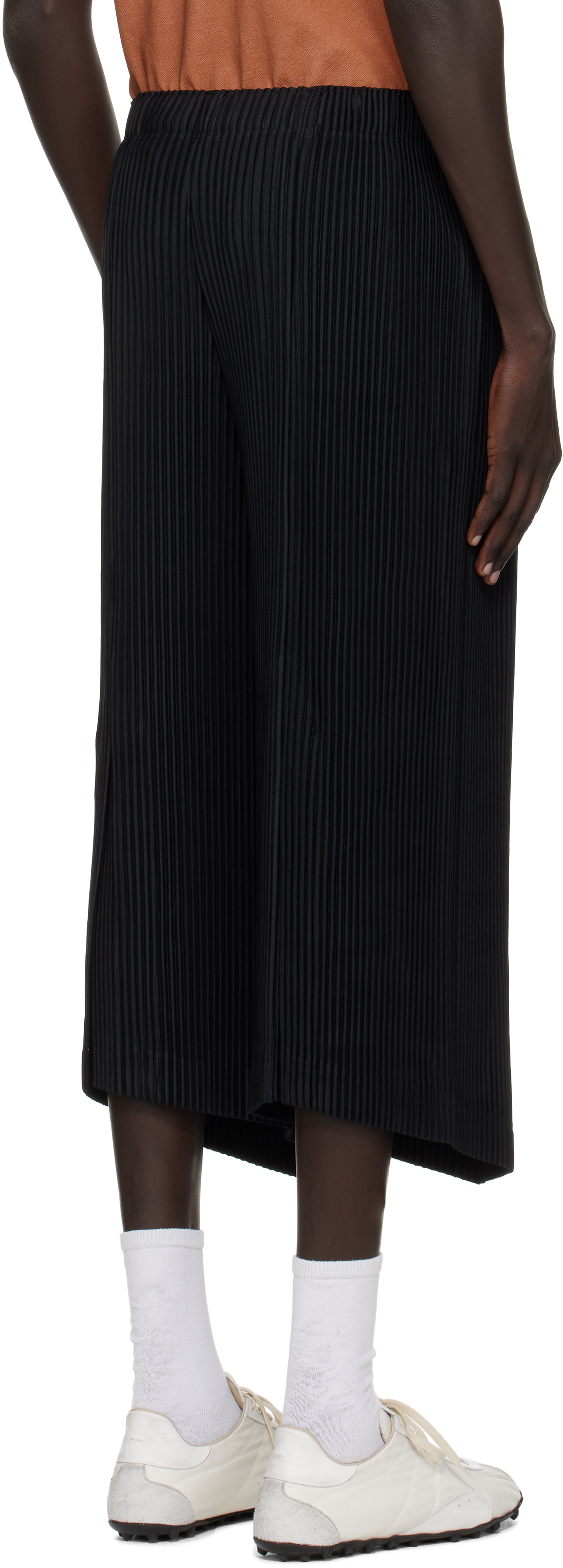 Issey Miyake Black Monthly Color June Trousers In Black