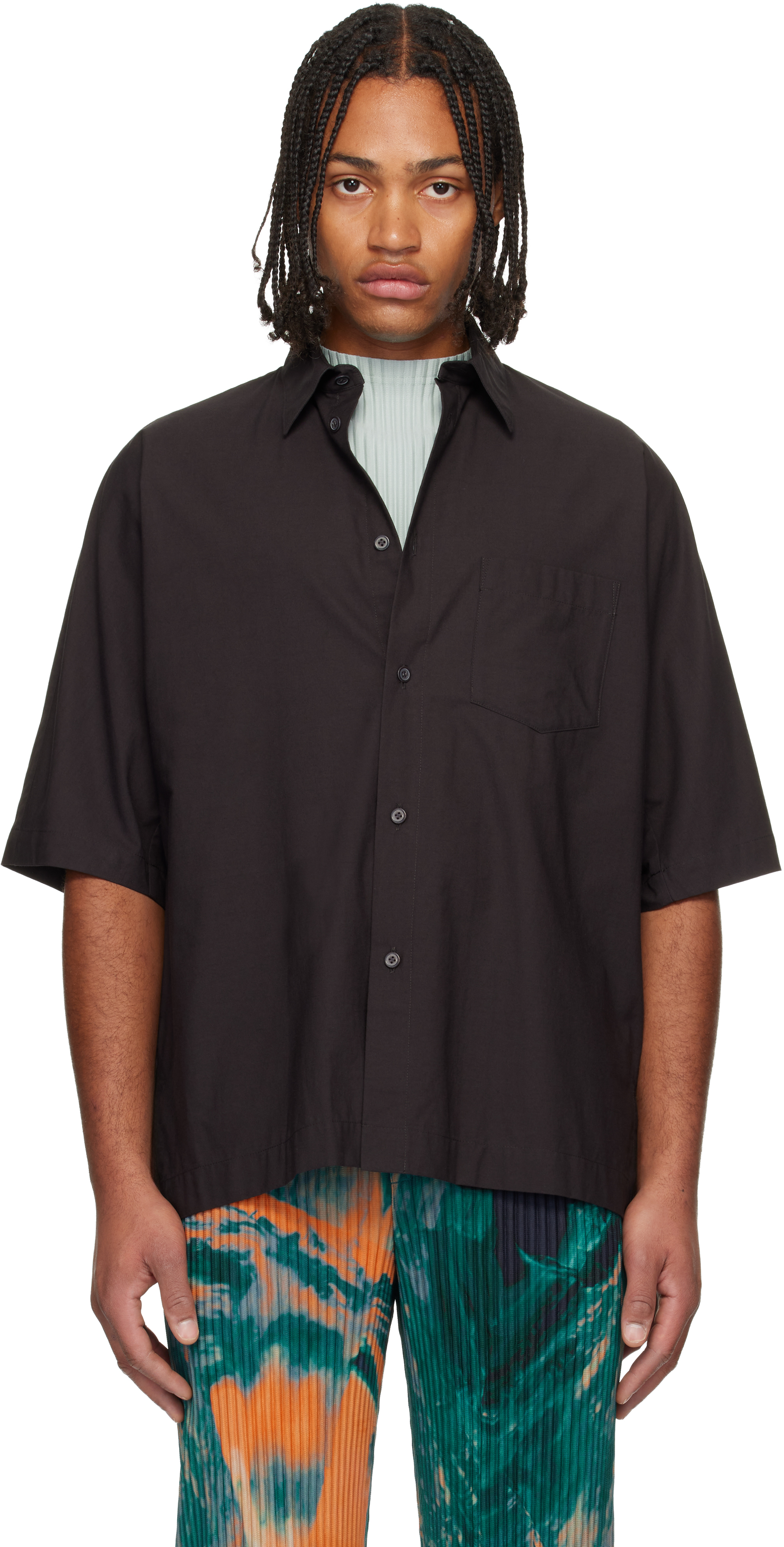 Homme Plissé Issey Miyake shirts for Men | SSENSE