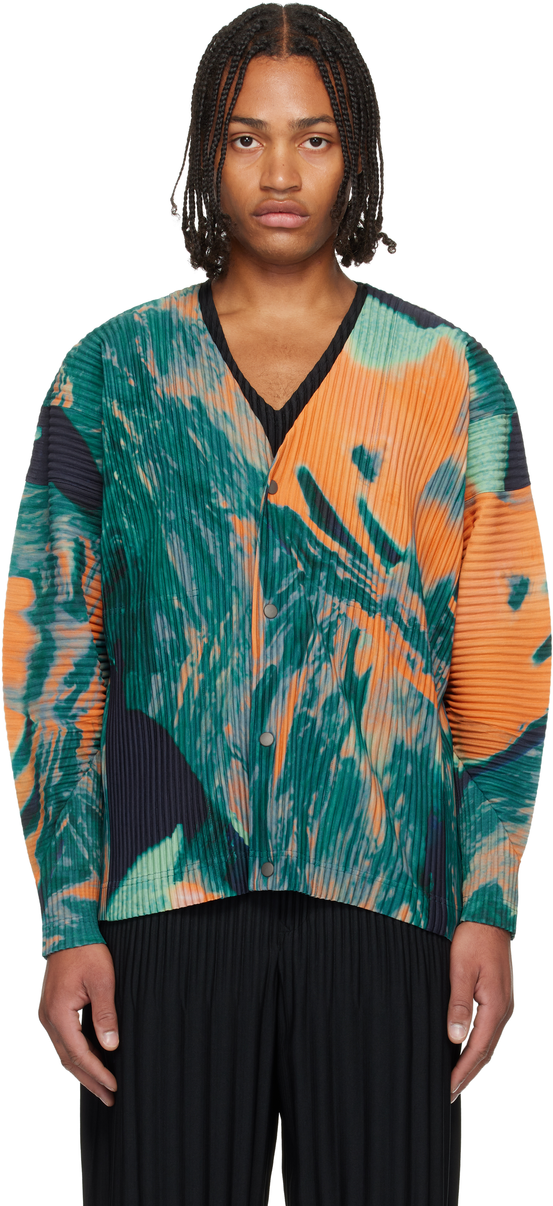Homme Plissé Issey Miyake cardigans for Men | SSENSE