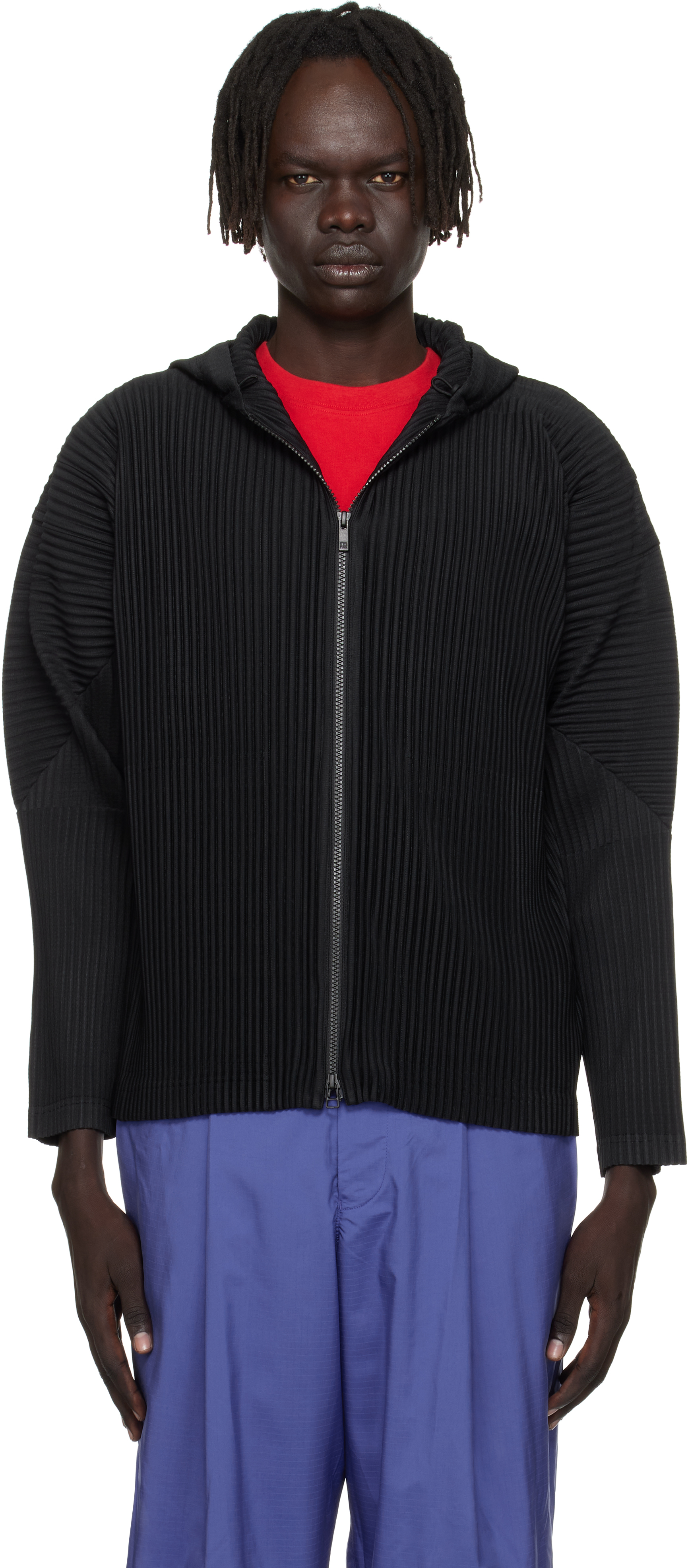 Homme Plissé Issey Miyake hoodies & zipups for Men | SSENSE
