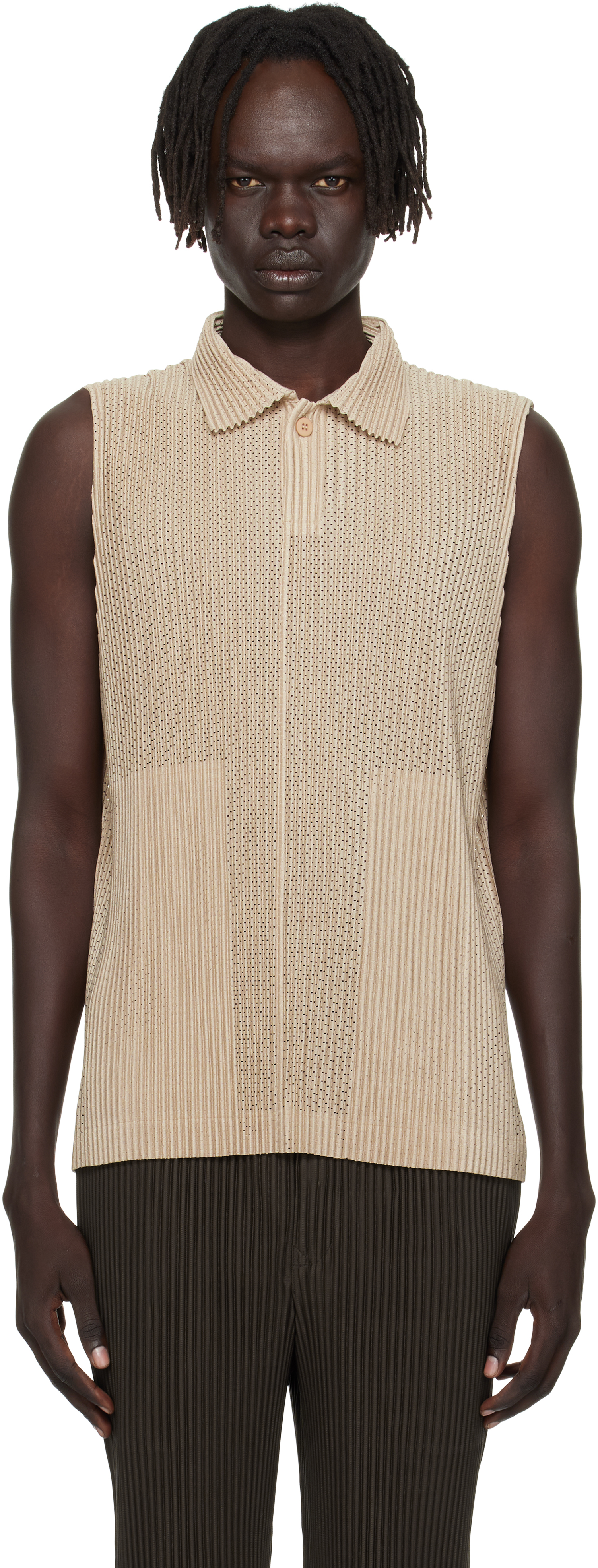 Homme Plissé Issey Miyake tops for Men | SSENSE