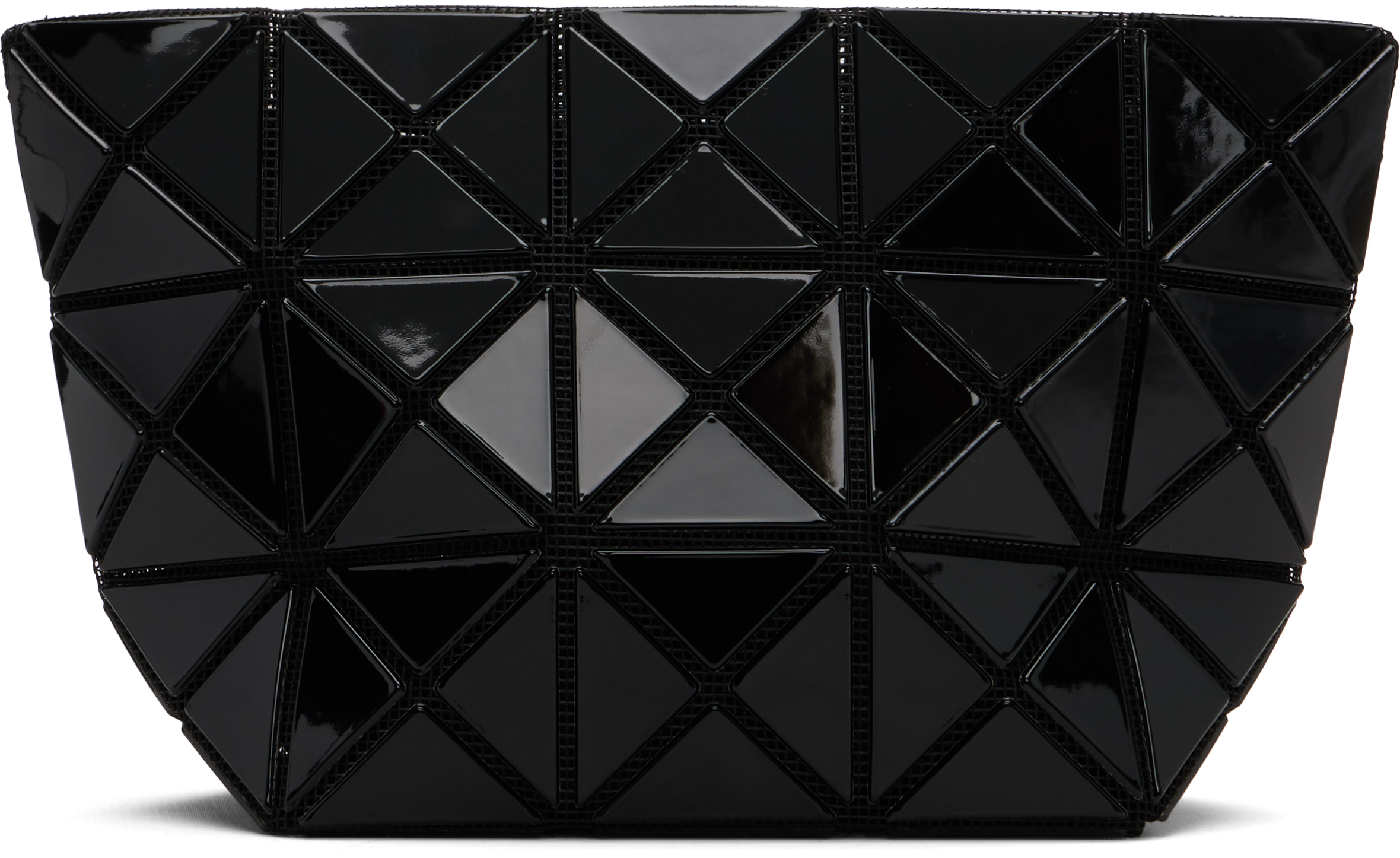 BAO BAO ISSEY MIYAKE ポーチ BAO BAO ISSEY MIYAKE: Black Prism Pouch | SSENSE