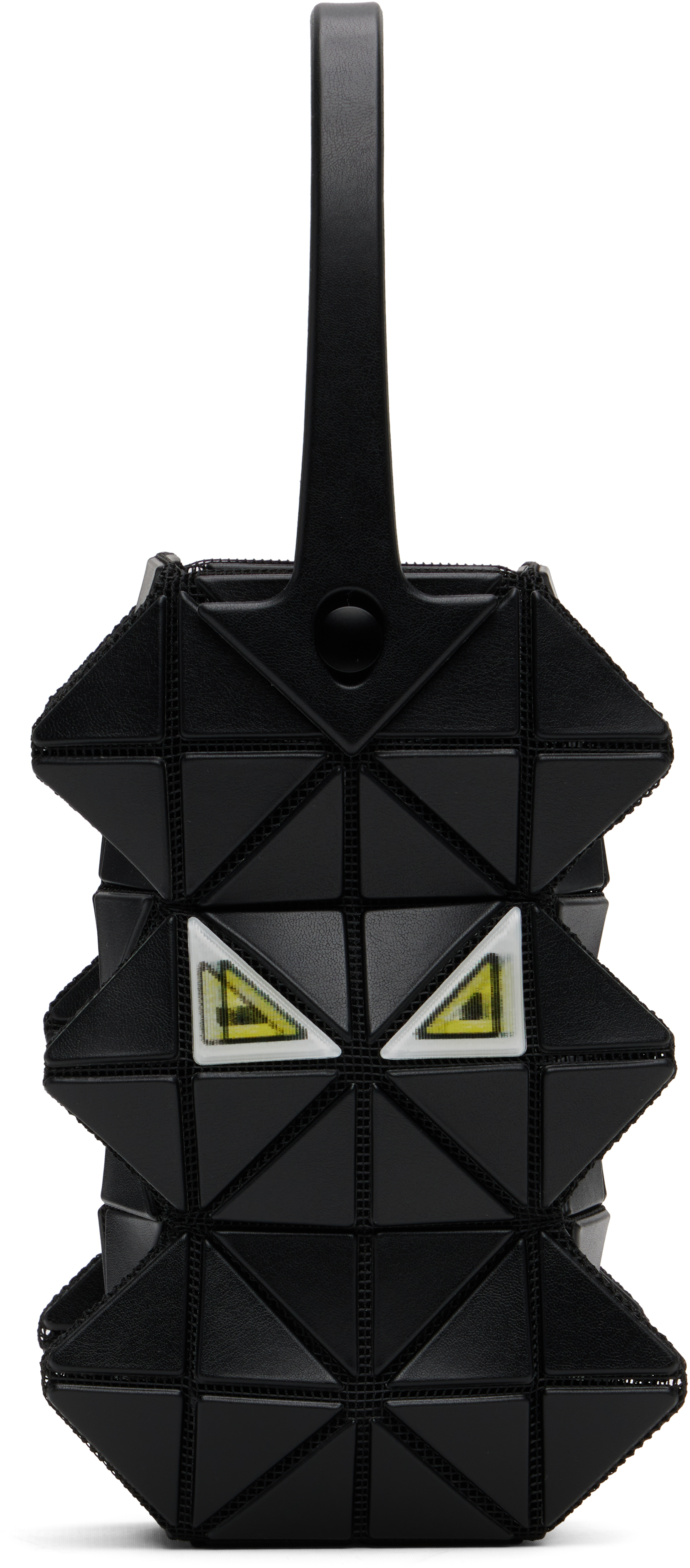 Bao Bao Issey Miyake Black Meow Hand Bag In Black
