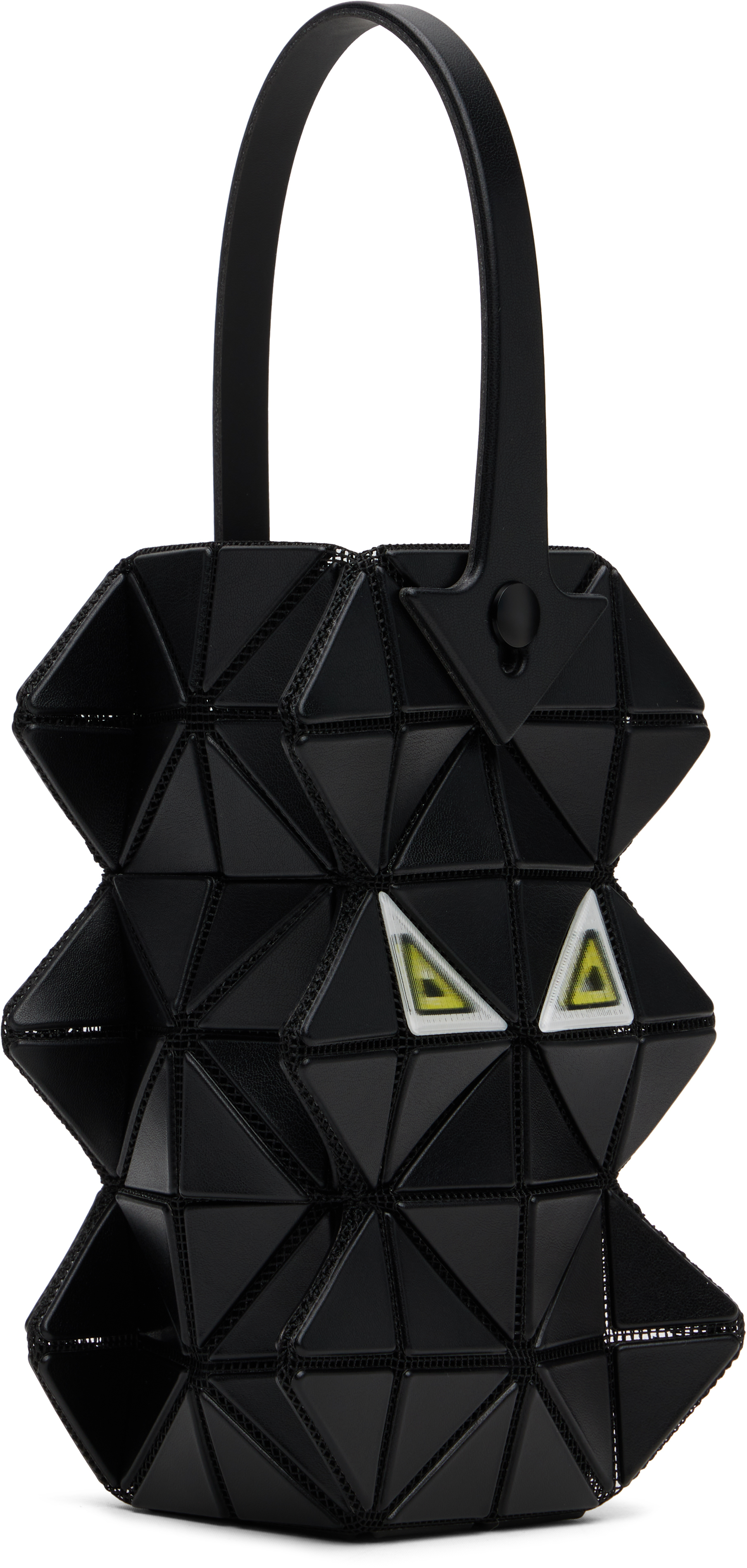 Bao Bao Issey Miyake Black Meow Hand Bag In Black