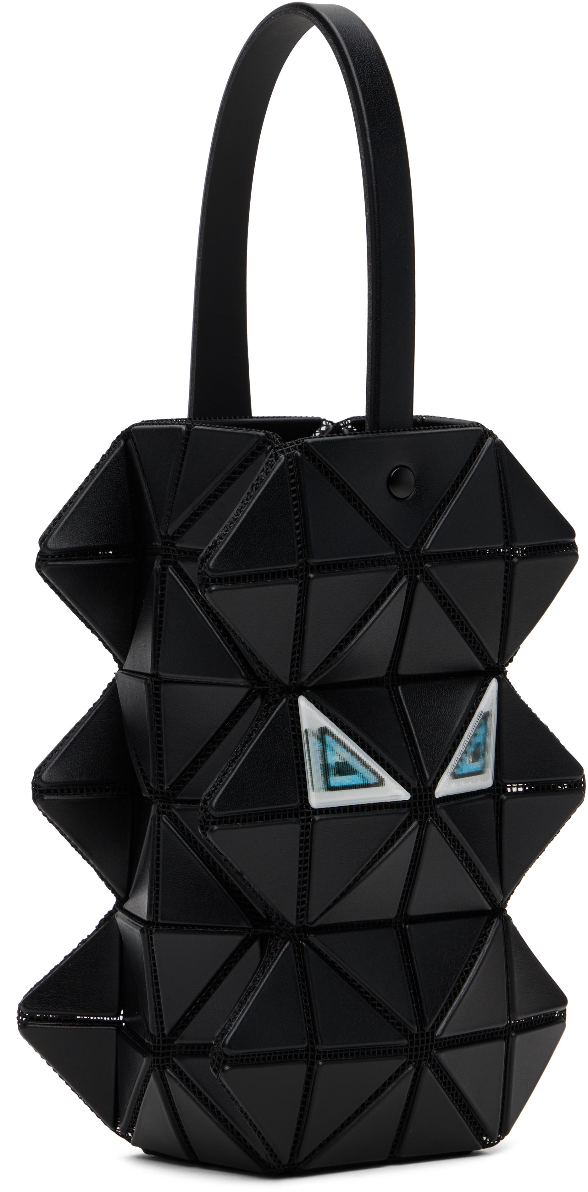 Bao Bao Issey Miyake Black Meow Hand Bag In Black