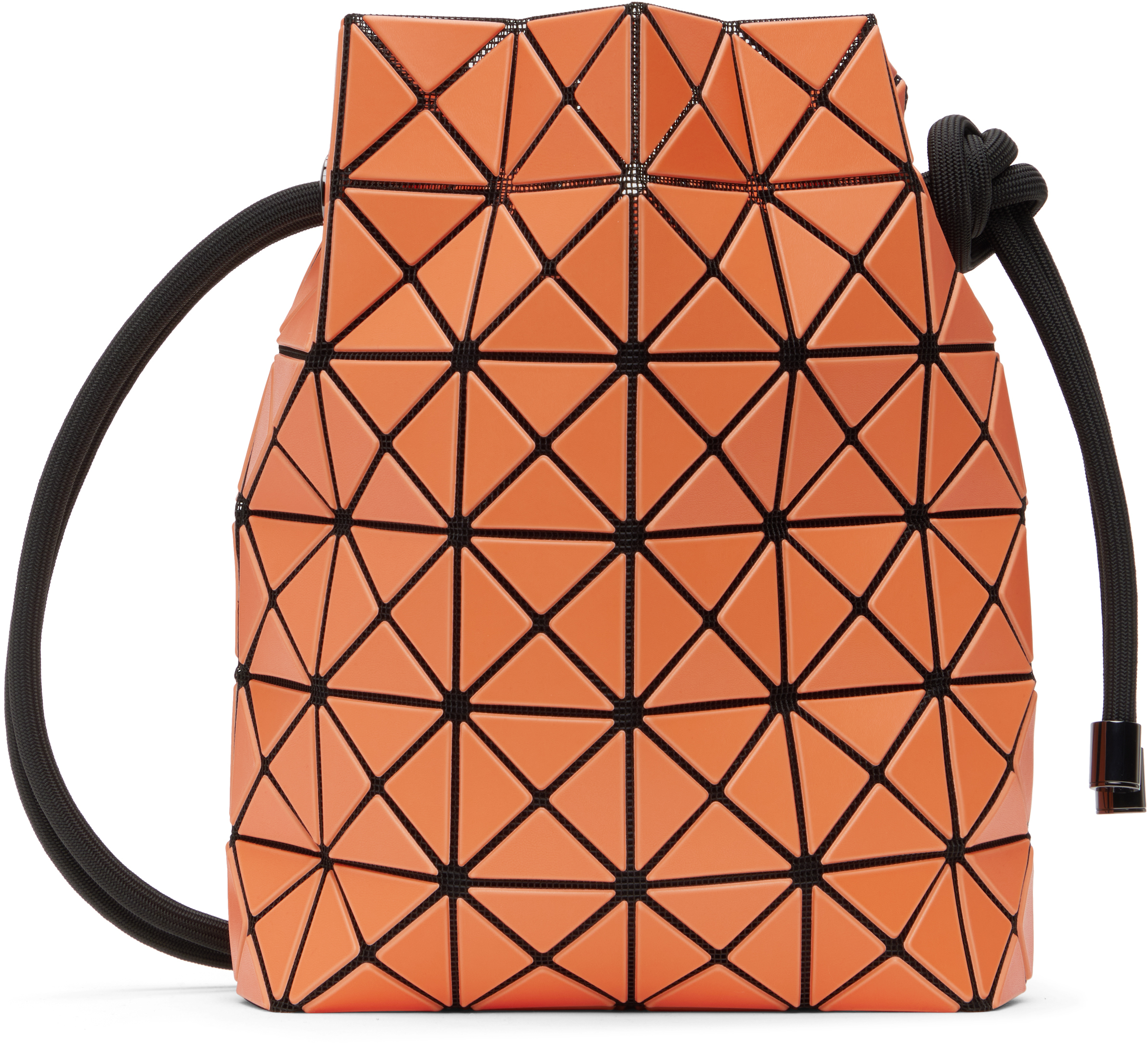 BAO BAO ISSEY MIYAKE: Orange Wring Matte Bag | SSENSE