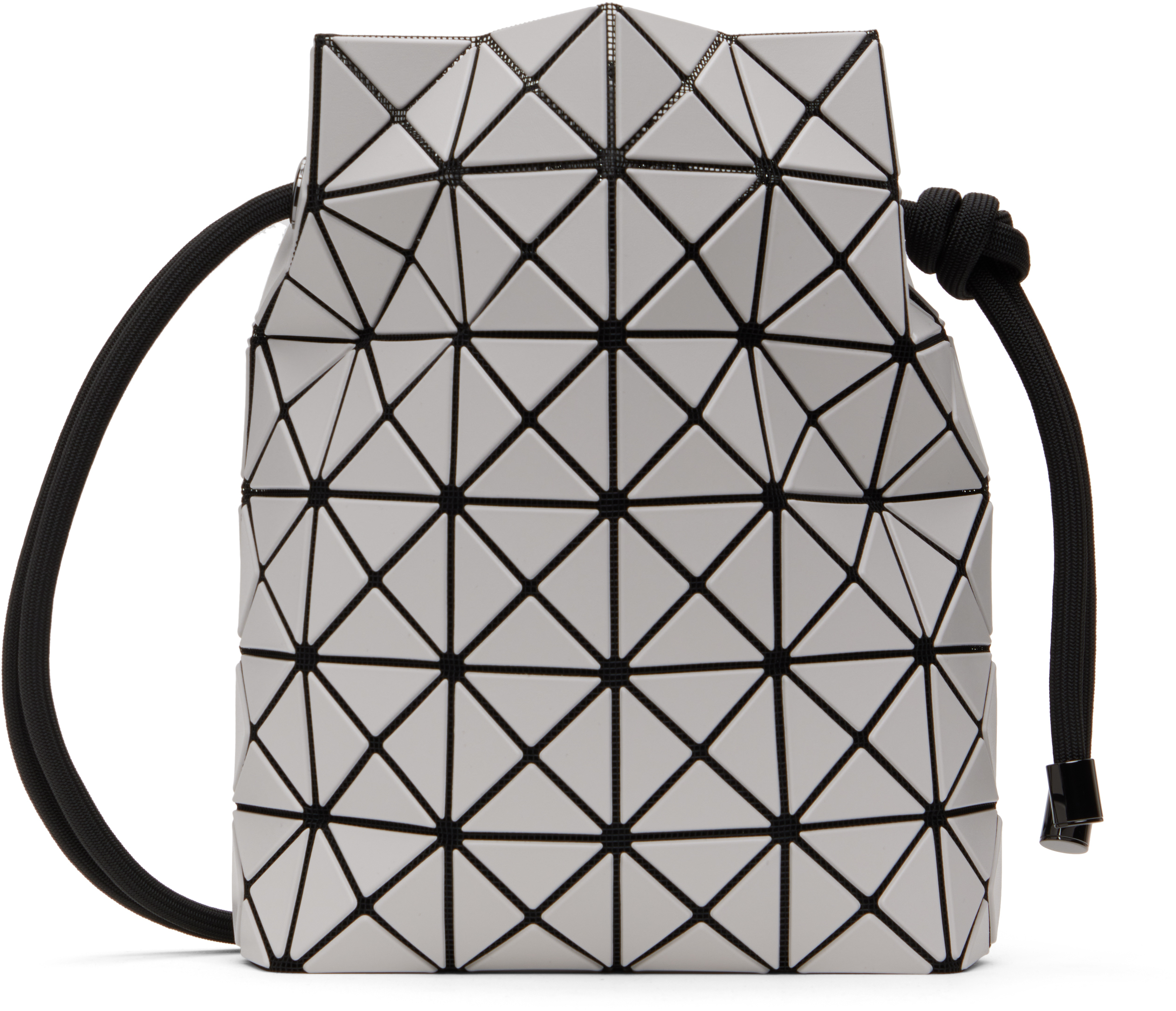 【BAO BAO ISSEY MIYAKE】WRING MATTE Bao Bao Issey Miyake Wring Matte Drawstring Shoulder Bag