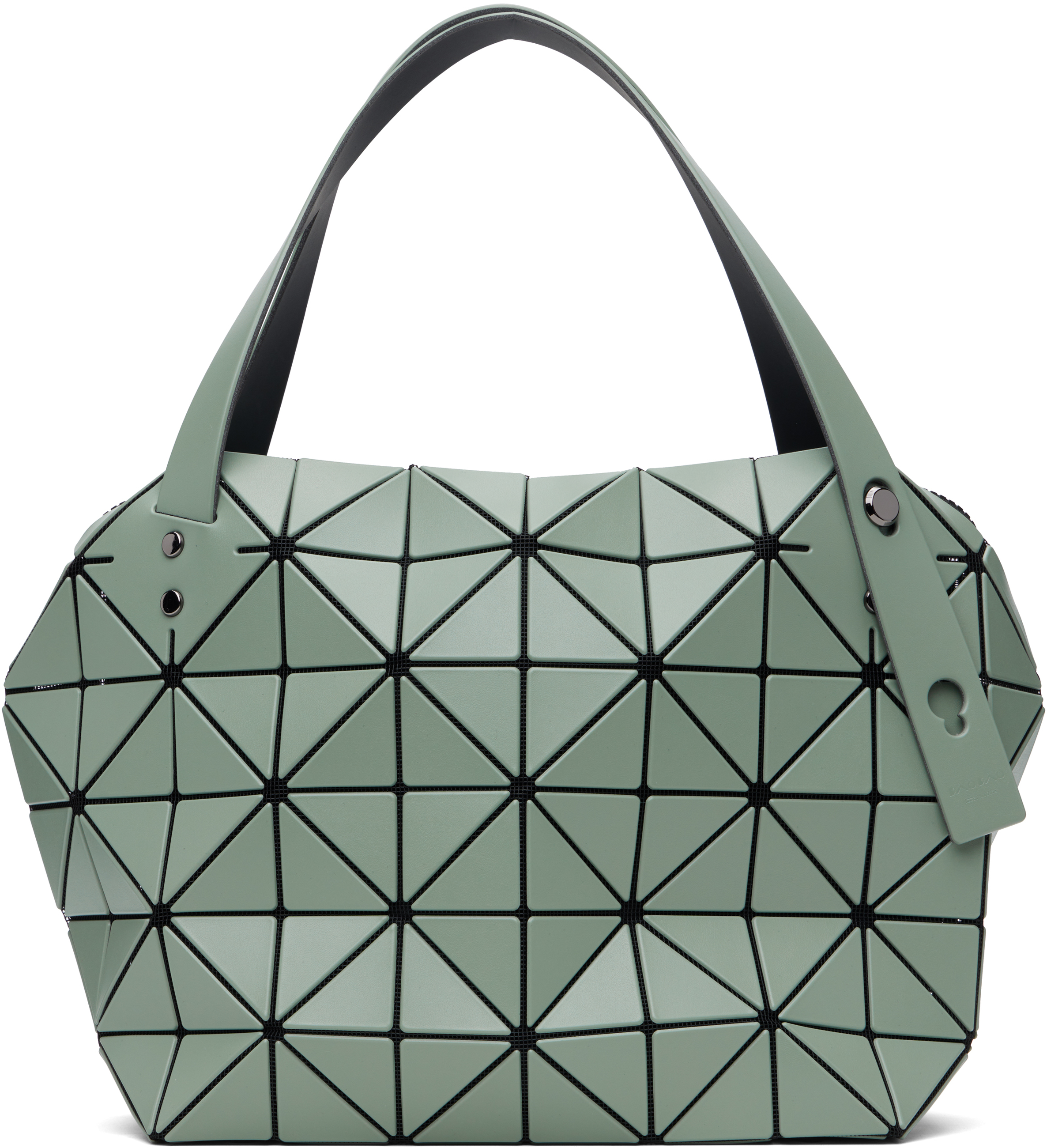 Green Boston Bag by BAO BAO ISSEY MIYAKE on Sale