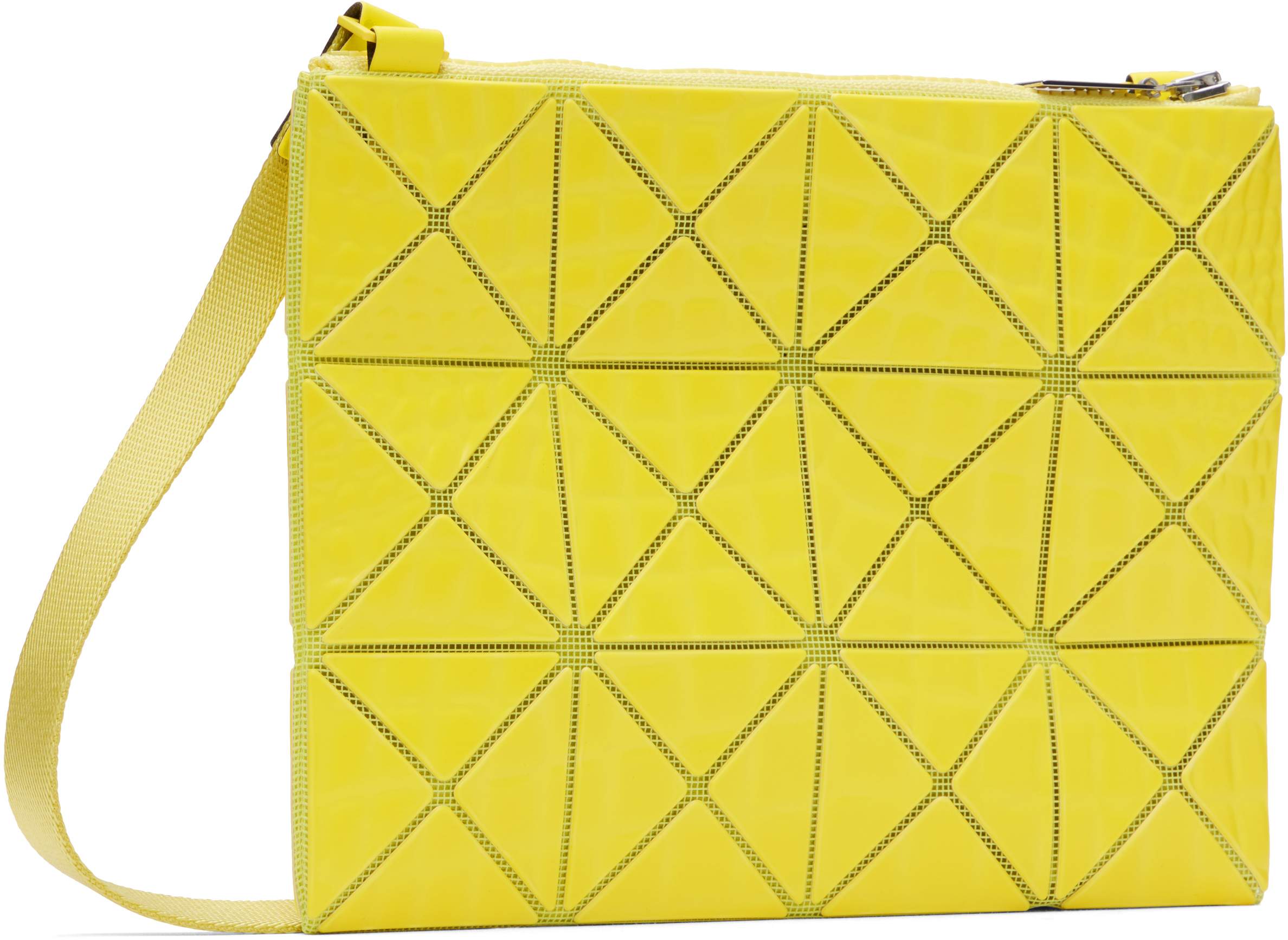 Bao Bao Issey Miyake Yellow Kaiju Bag