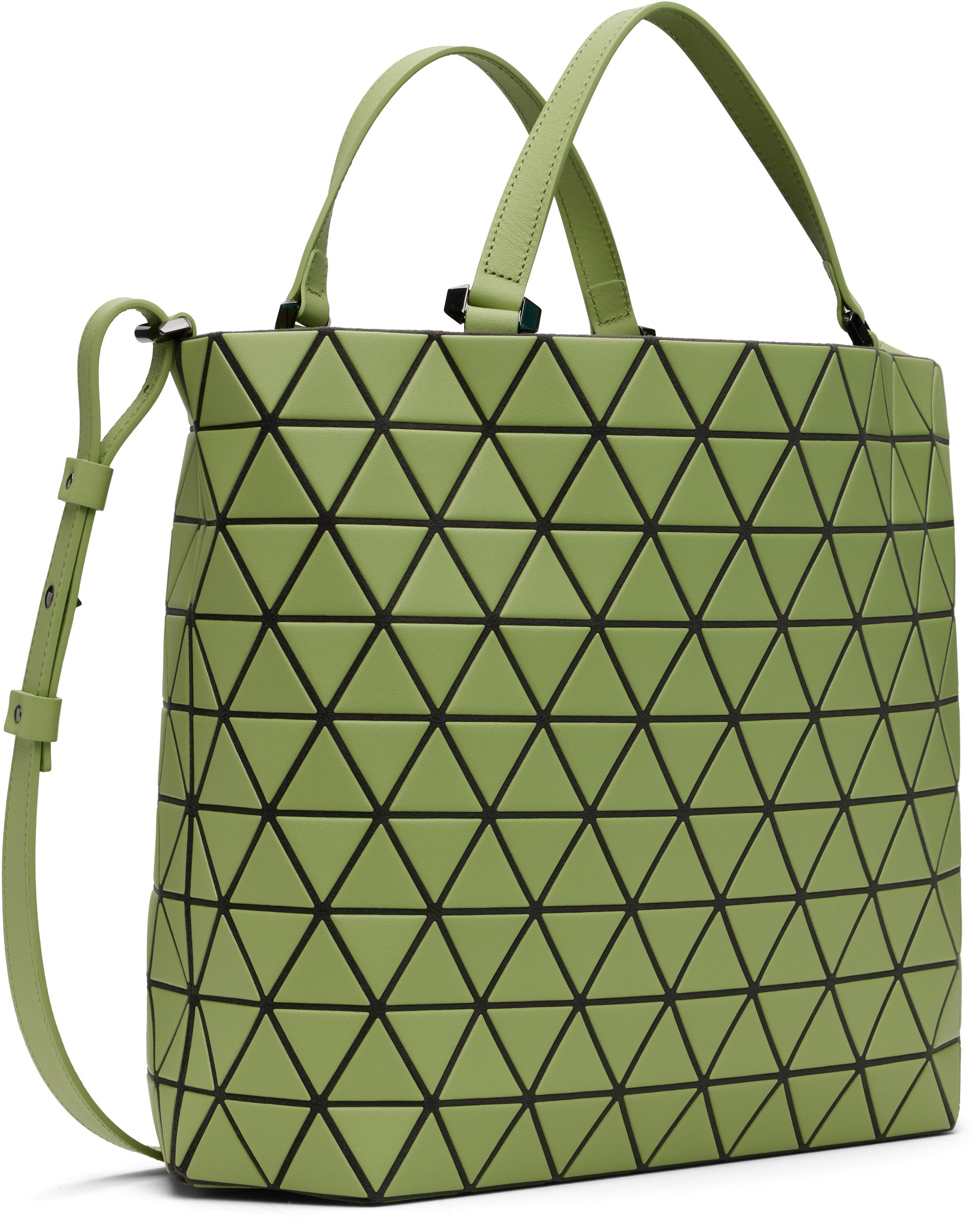 Bao Bao Issey Miyake Green Crystal Matte Bag