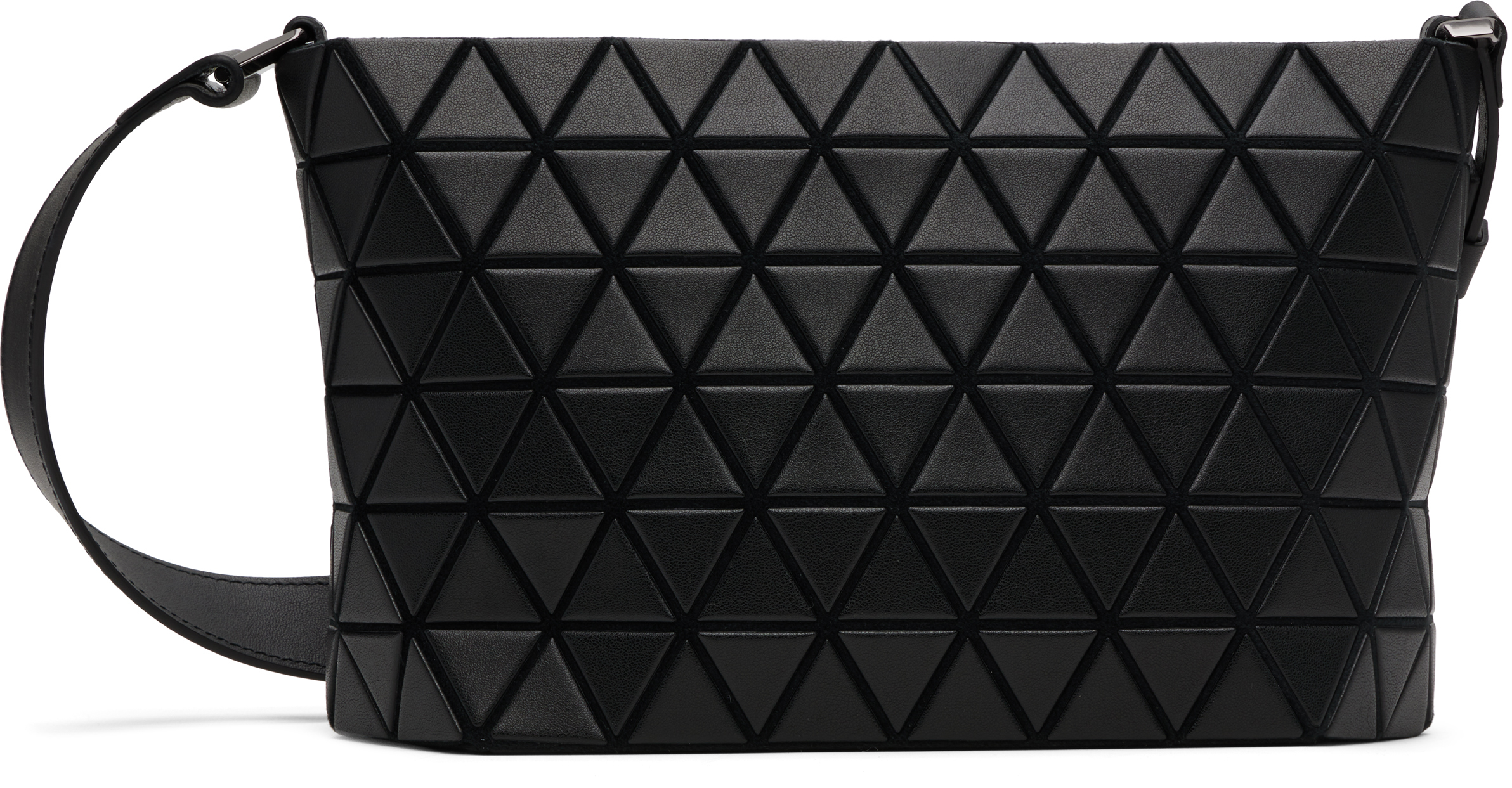 BAO BAO ISSEY MIYAKE: Black Crystal Matte Bag | SSENSE