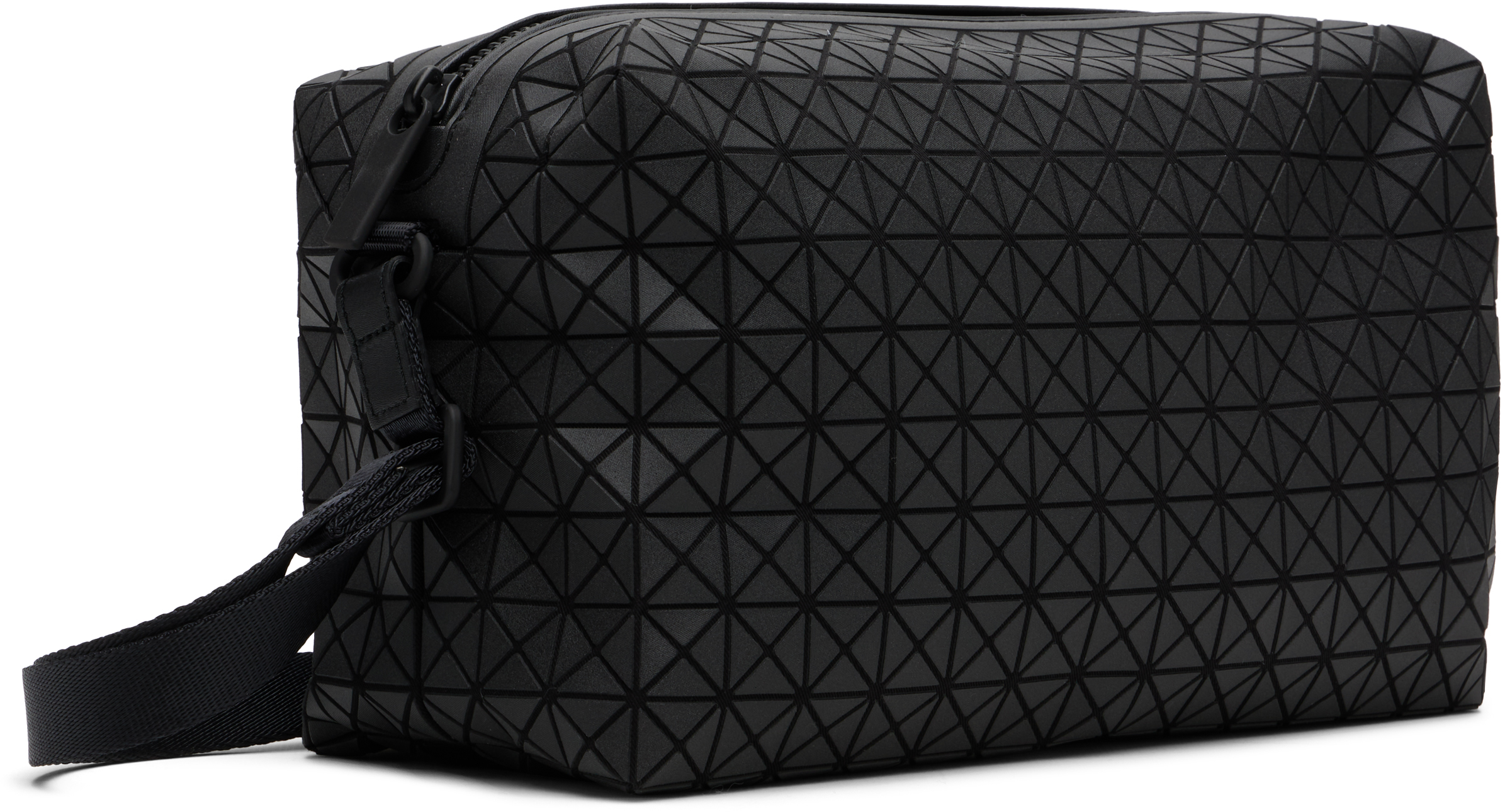 Bao Bao Issey Miyake Black Saddle Shoulder Bag