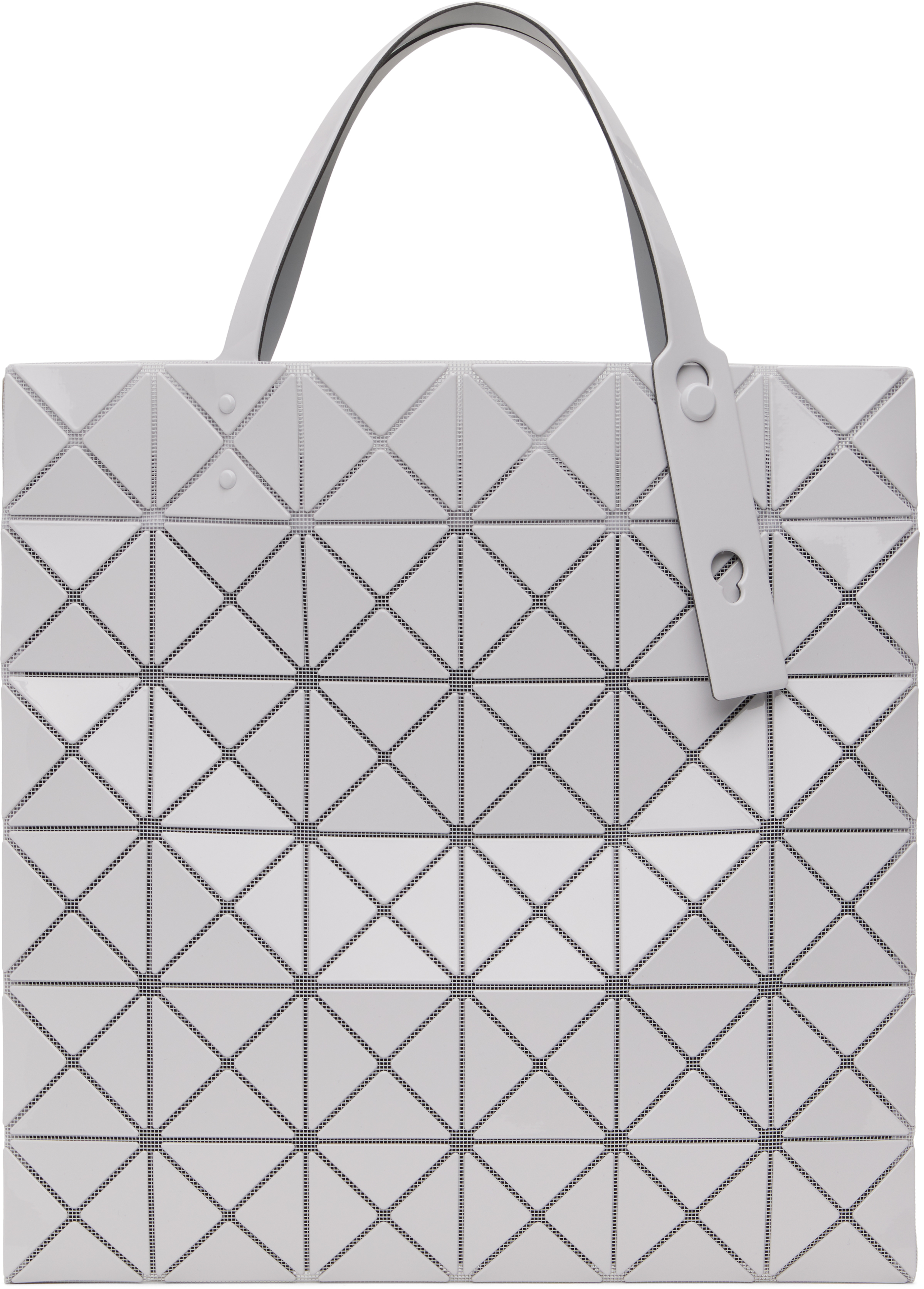 BAO BAO ISSEY MIYAKE ホワイト　ルーセント　トートバッグ BAO BAO ISSEY MIYAKE Lucent Tote Bag - White – MoMA Design Store