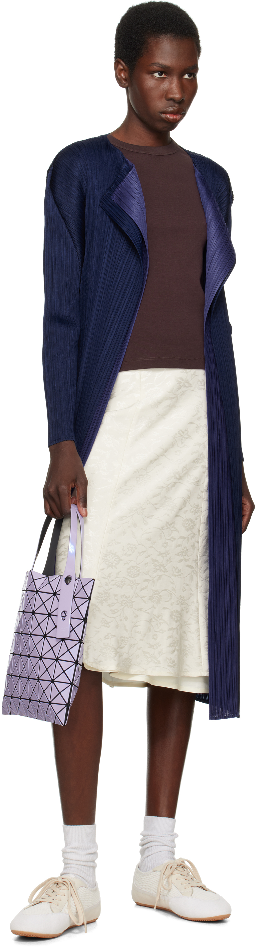 Yellow Prism Metallic Tote