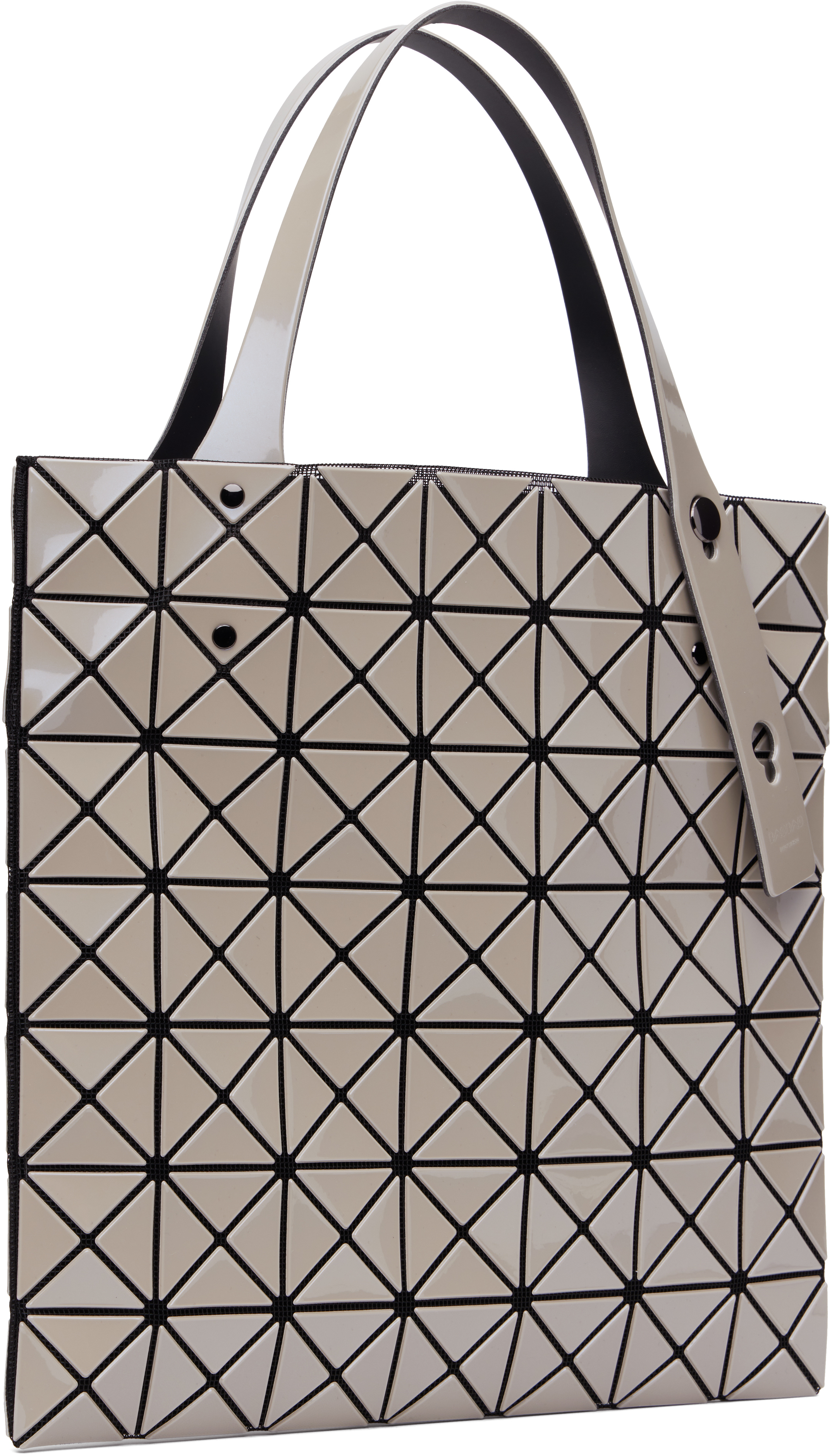 Yellow Prism Metallic Tote