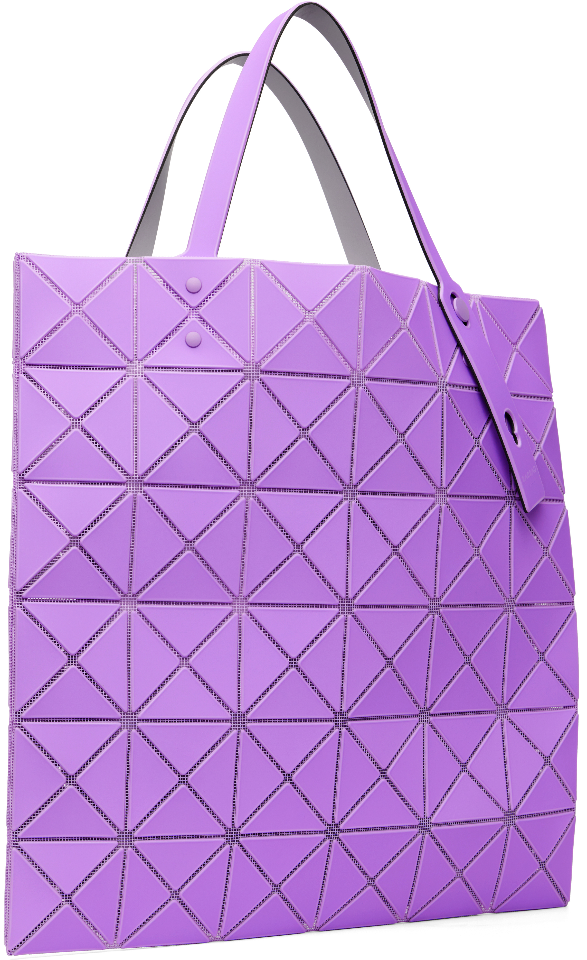 Bao Bao Issey Miyake Purple Lucent W Color Tote