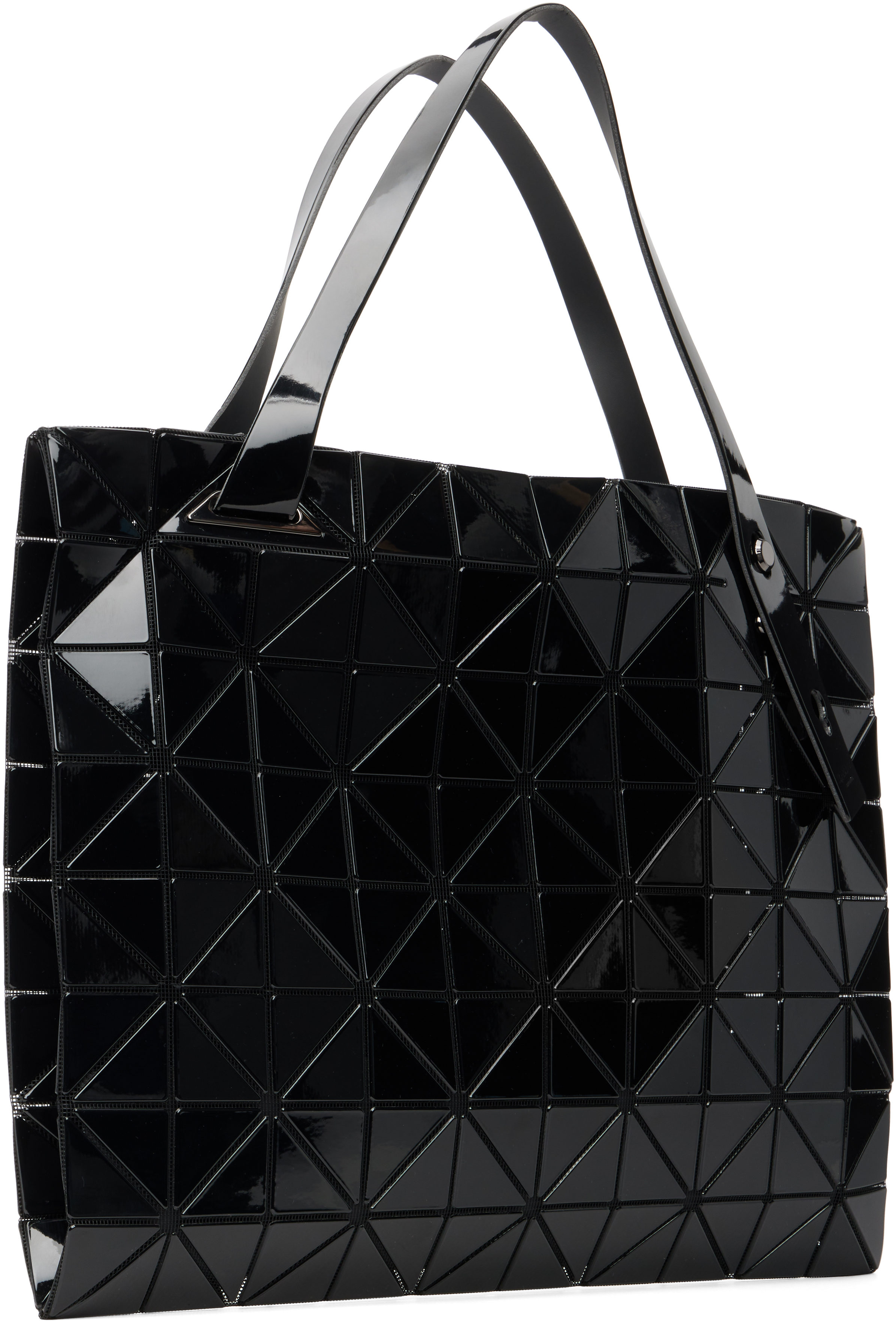 Bao Bao Issey Miyake Black Carton Tote In Black