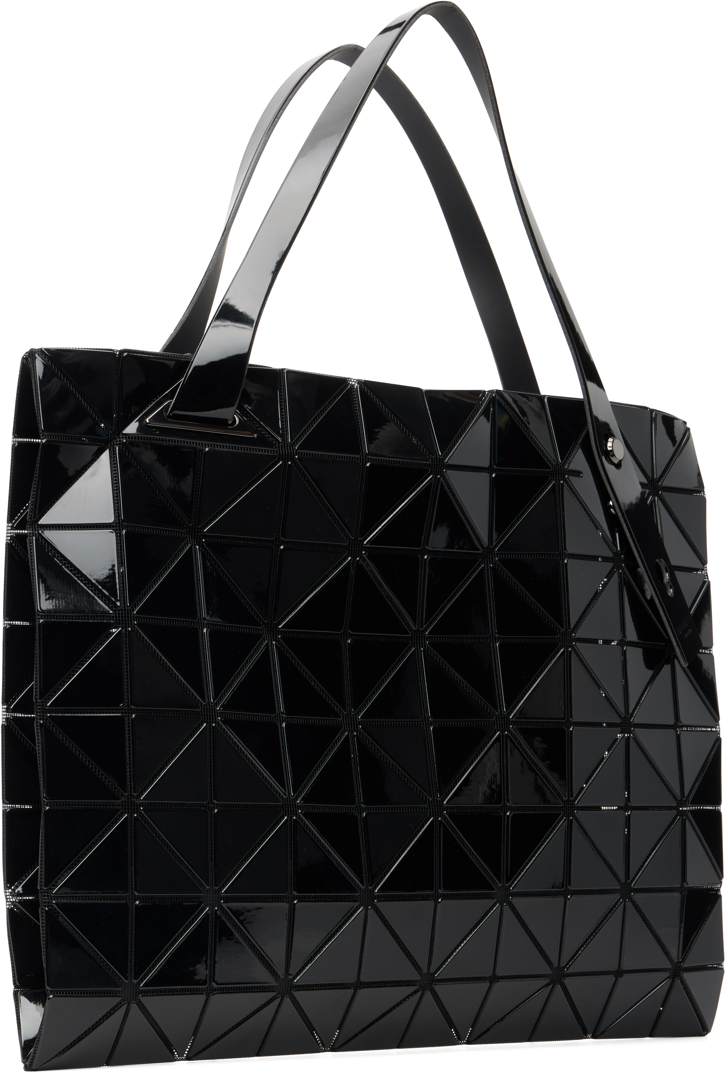 Bao Bao Issey Miyake Black Carton Tote In Black