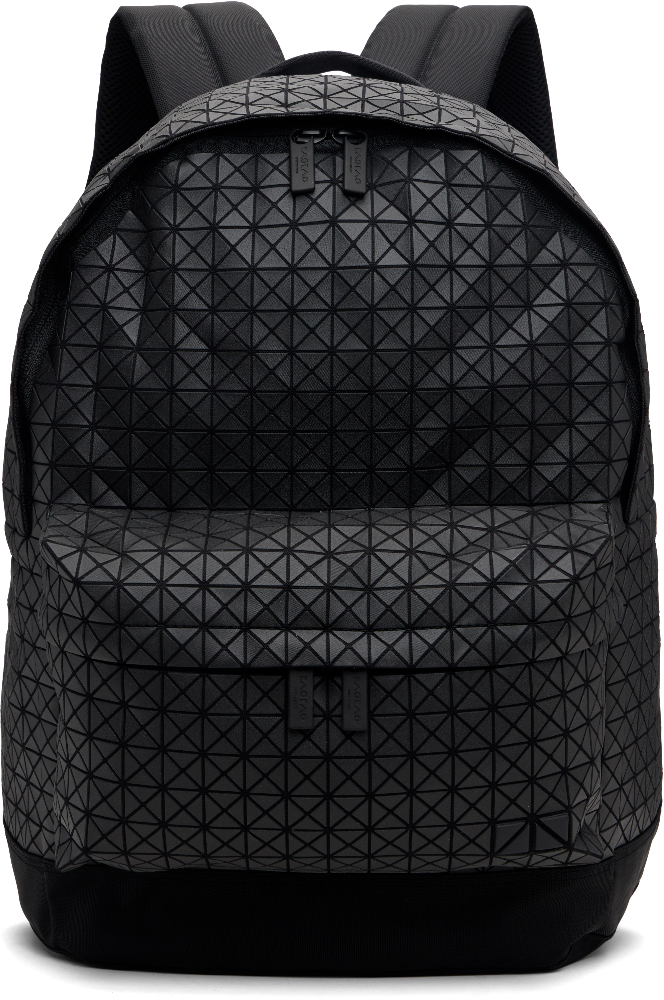 Bao Bao Issey Miyake Black Daypack Backpack In Black