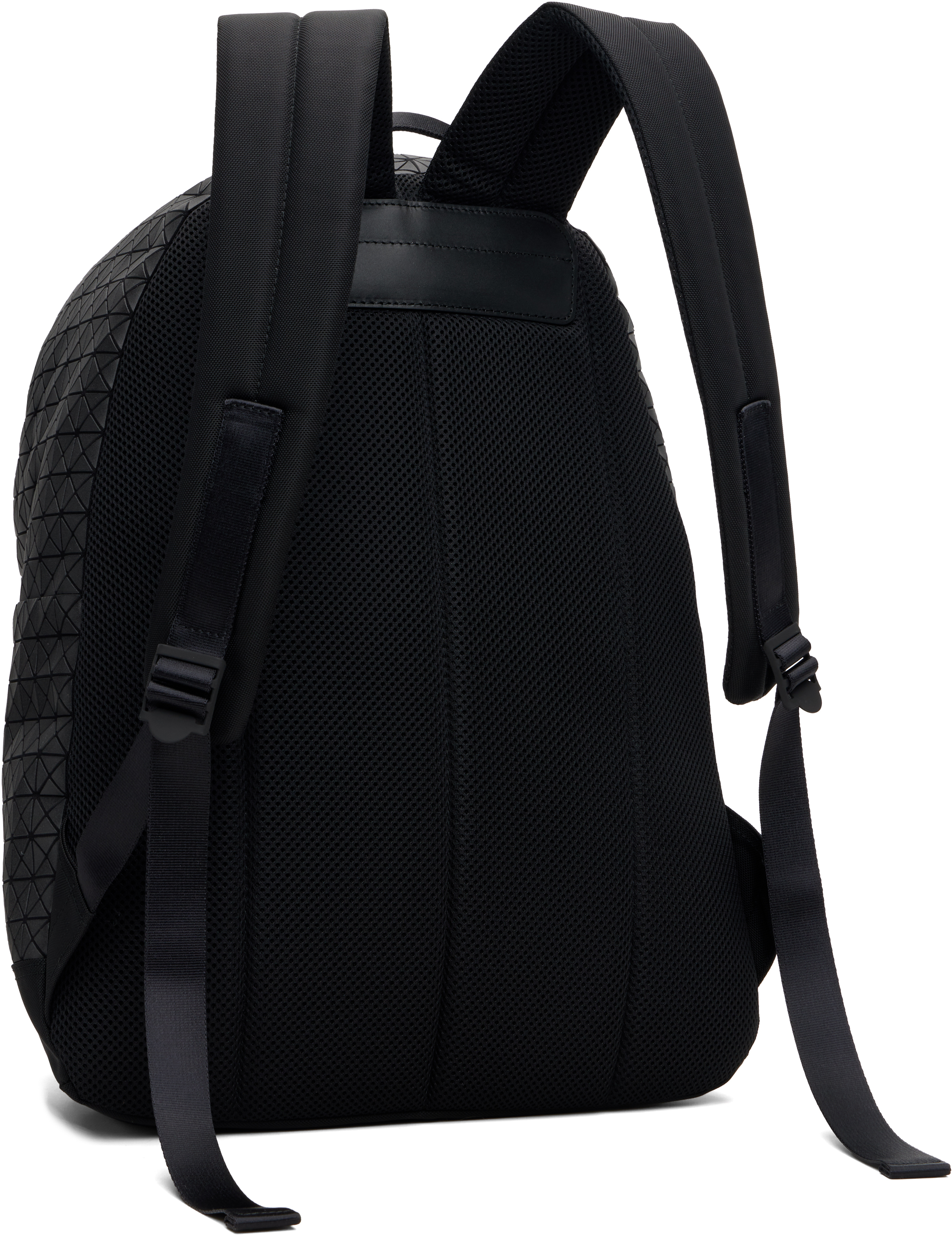 Bao Bao Issey Miyake Black Daypack Backpack In Black