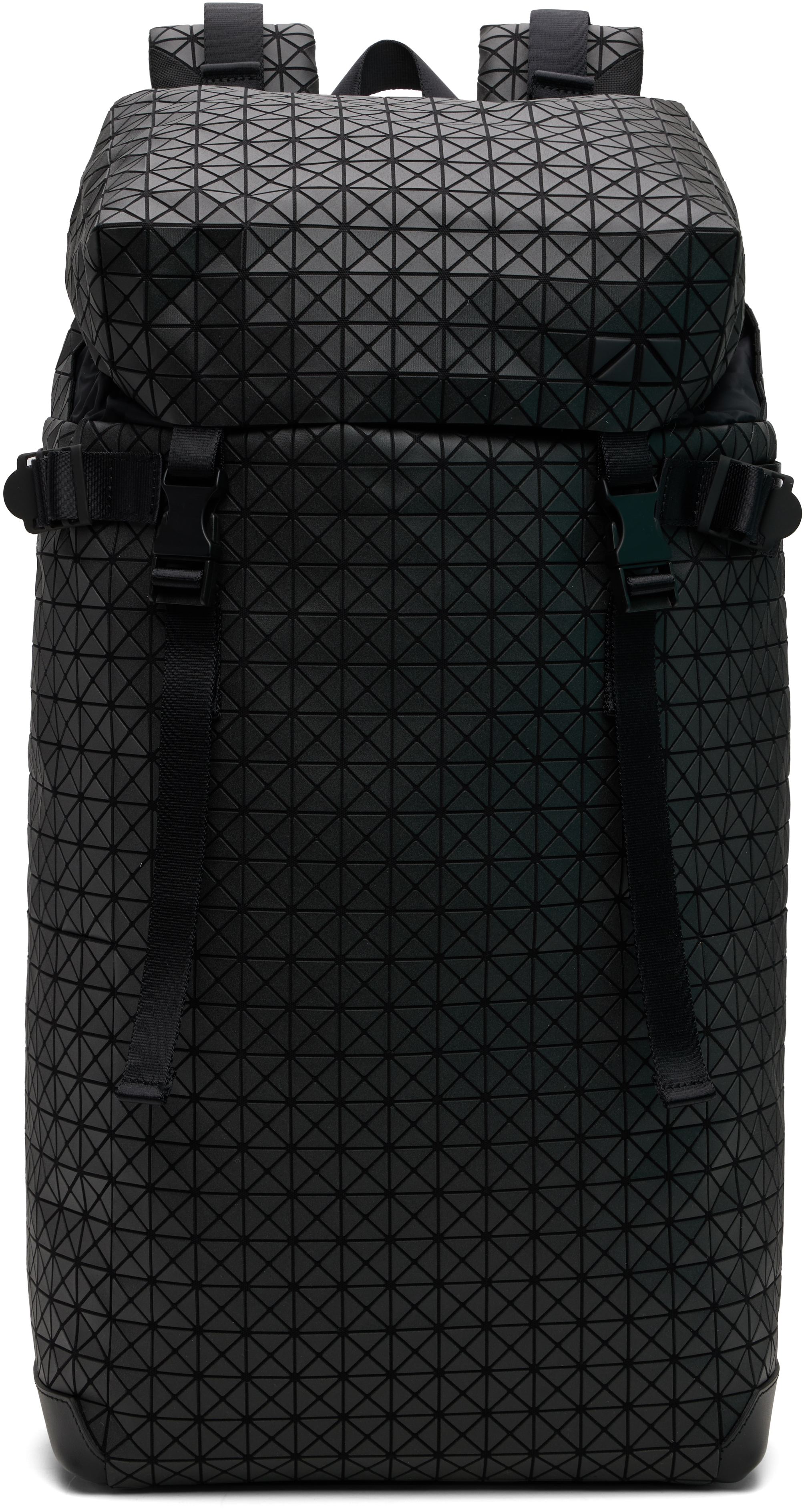 Bao Bao Issey Miyake Black Hiker Backpack In Black