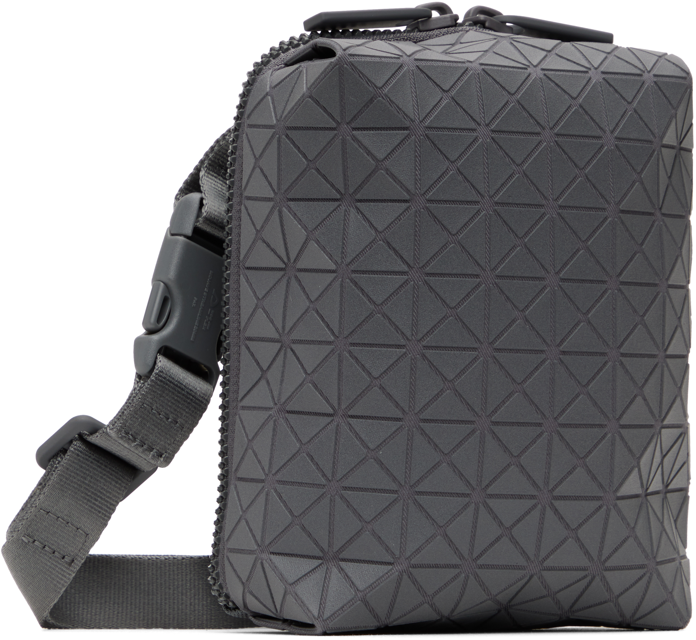 Gray Beetle One-Tone Shoulder Bag