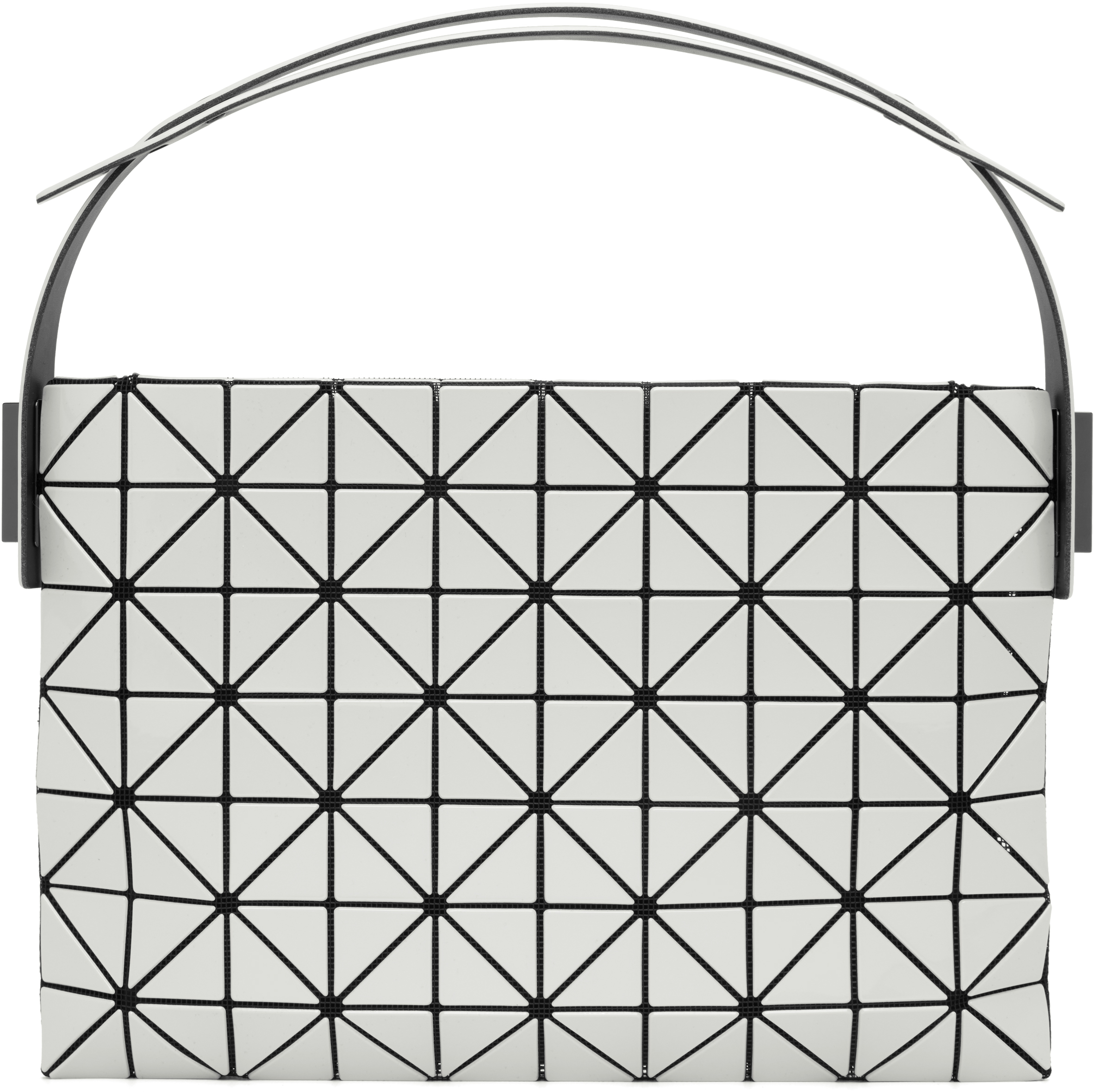 White Baguette Small Bag by BAO BAO ISSEY MIYAKE on Sale