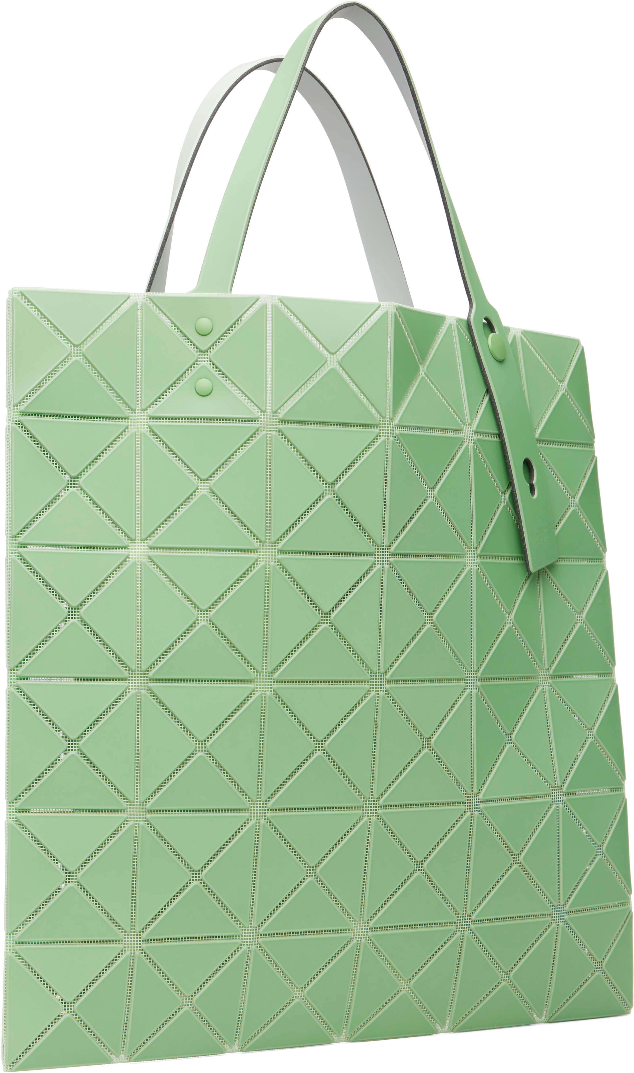 Bao Bao Issey Miyake Green Lucent W Color Tote
