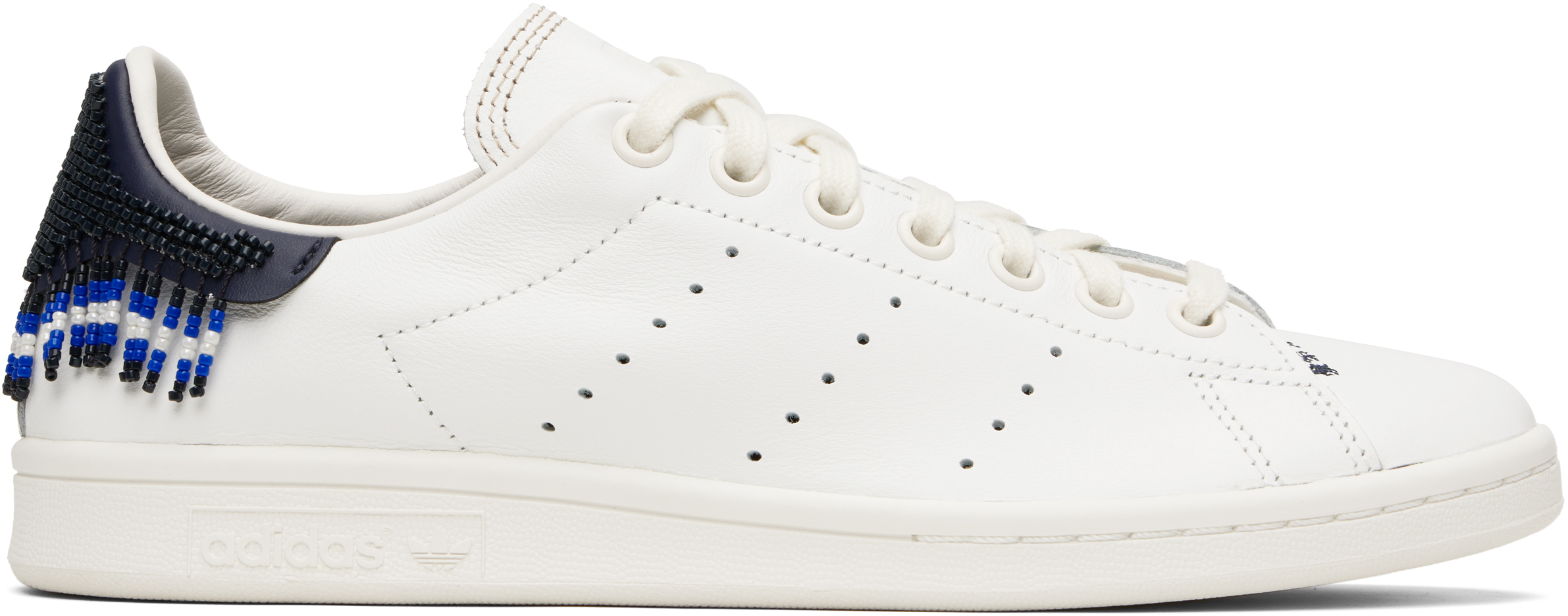 adidas x Clot Stan Smith - Core White / Navy / Core White 6.5