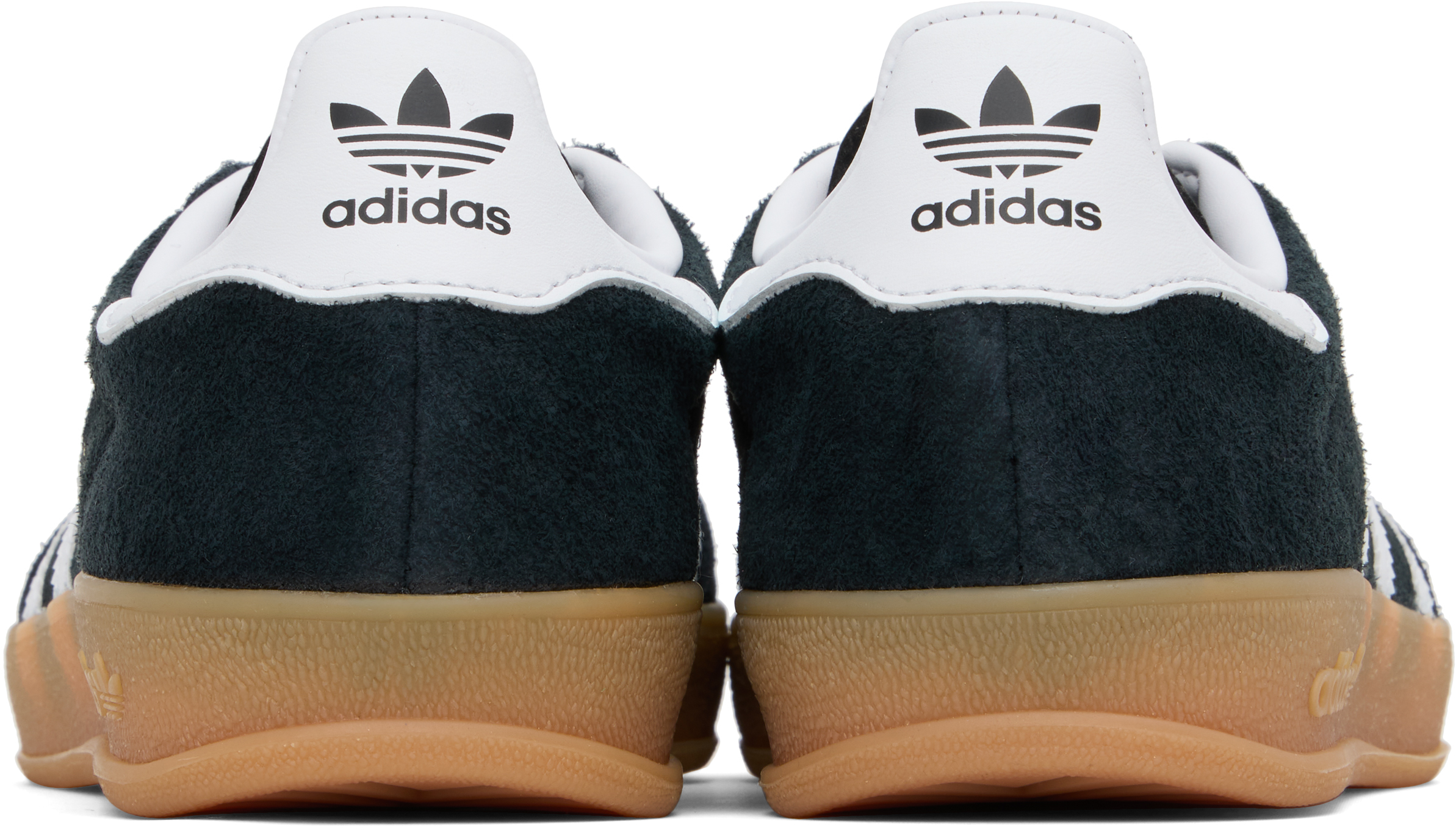 Adidas Originals Gazelle Sneakers With Rubber Sole And Contrasting Heel In Black