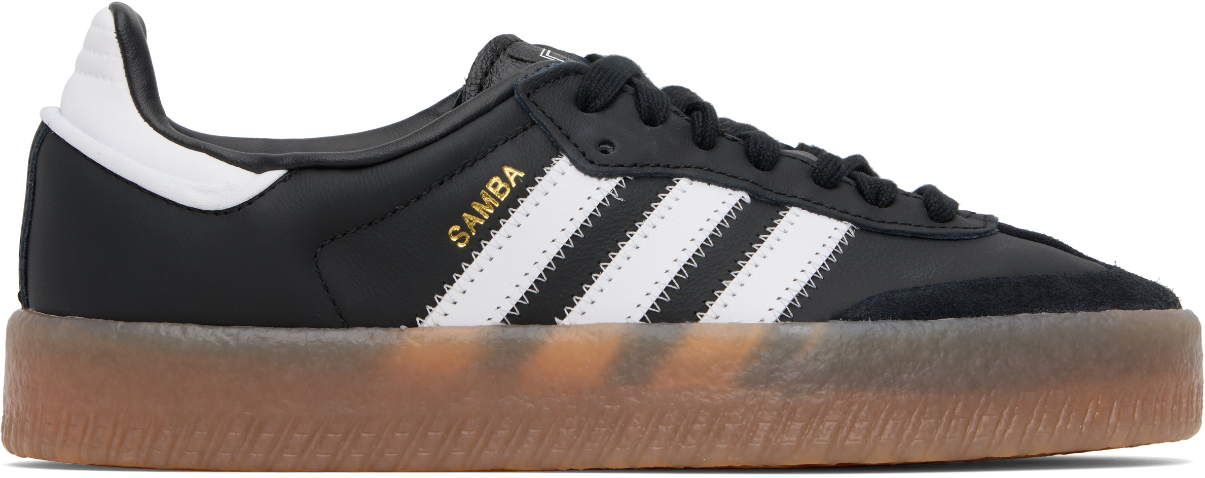 Black & White Sambae Sneakers