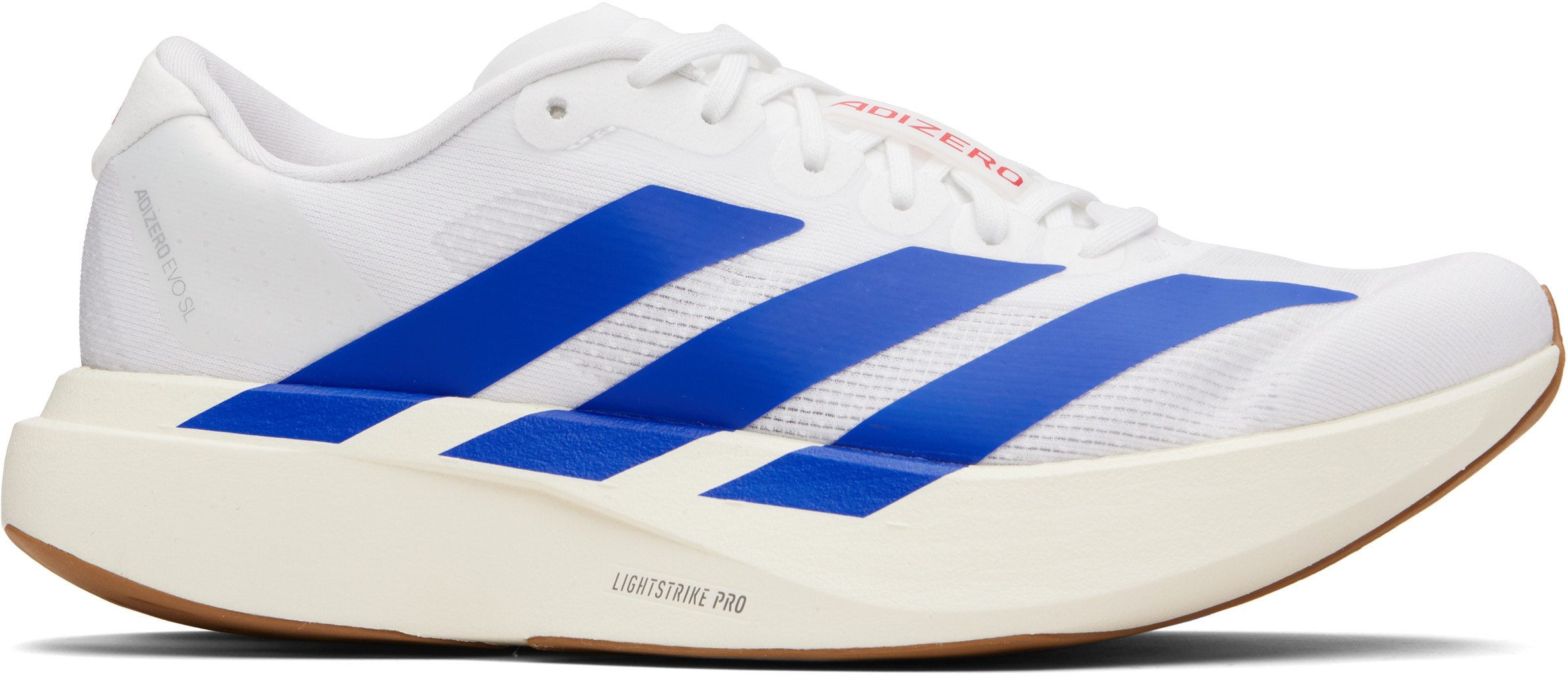 Adidas adizero evo sl ホワイト/ブルー adidas「ADIZERO EVO SL WOVEN」アルペン限定カラーが登場人気