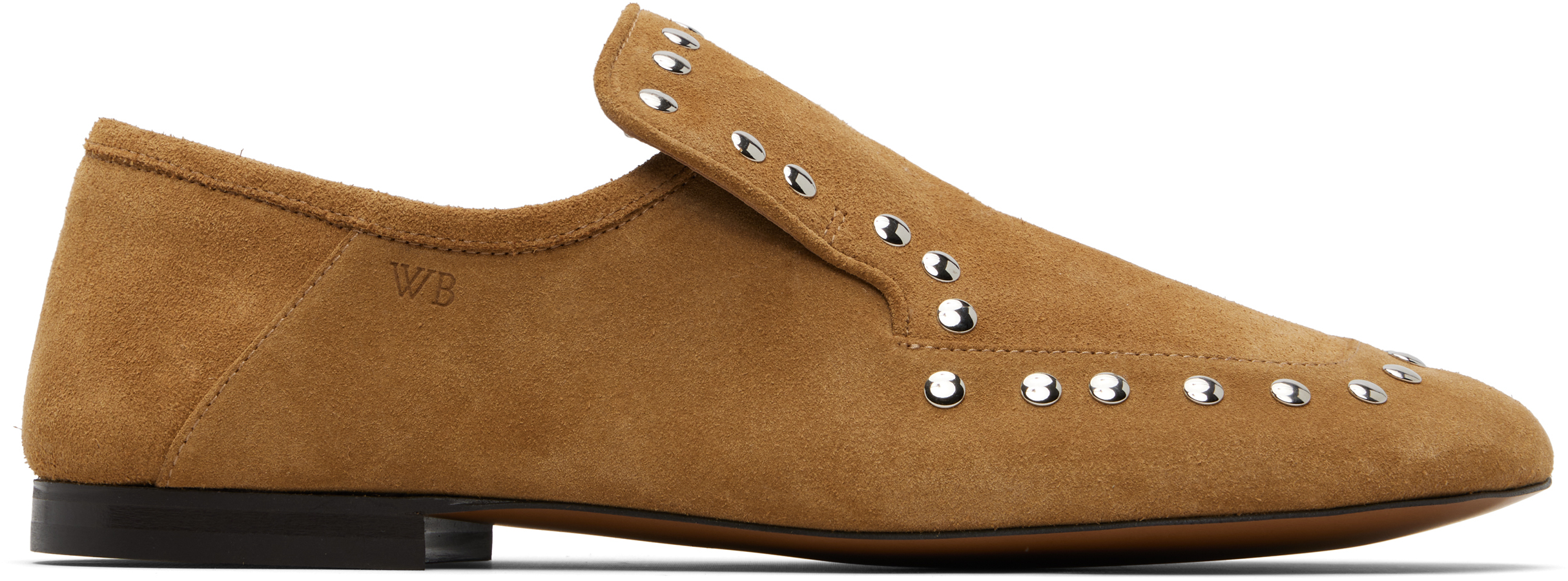 Wales Bonner Tan Dakar Loafers In Multi
