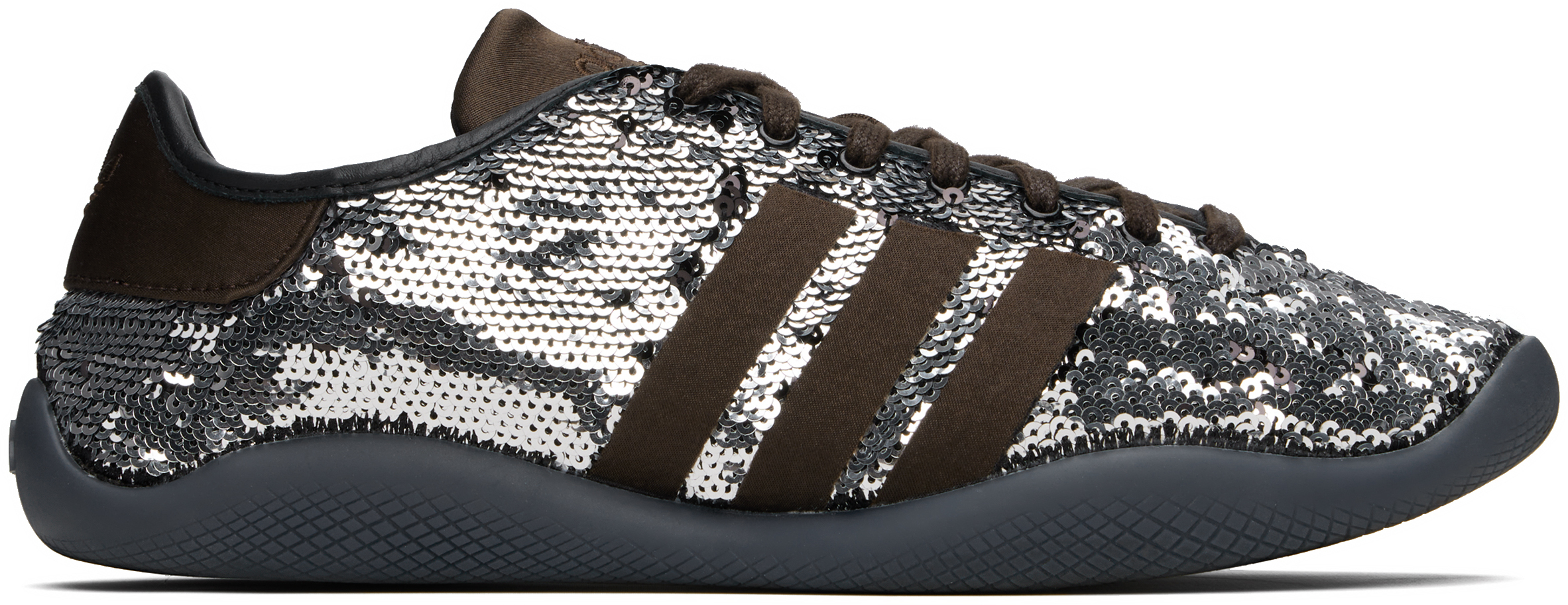 【送料&関税込】Adidas Originals by Wales Bonner Lo Pro Sequ Wales Bonner: Silver & Brown adidas Originals Edition Lo Pro