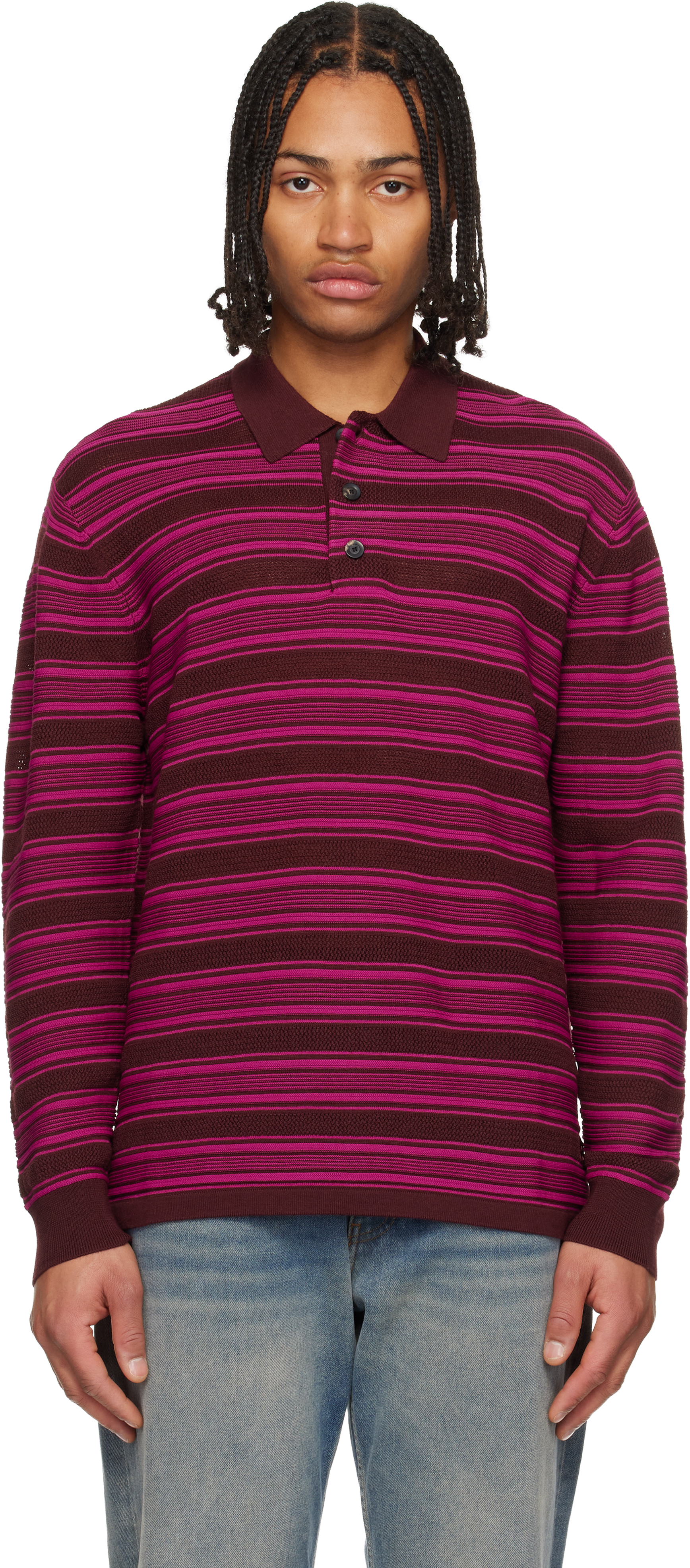 Wales Bonner メンズ ポロシャツ | SSENSE 日本