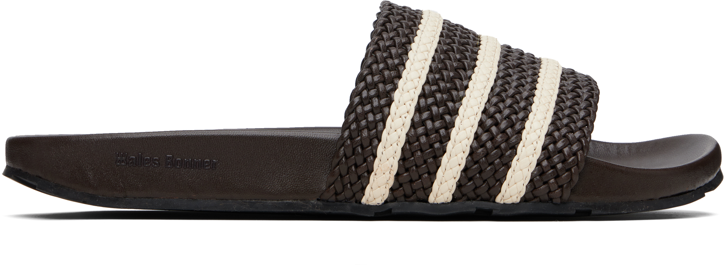 Brown adidas Originals Edition Adilette Sandals