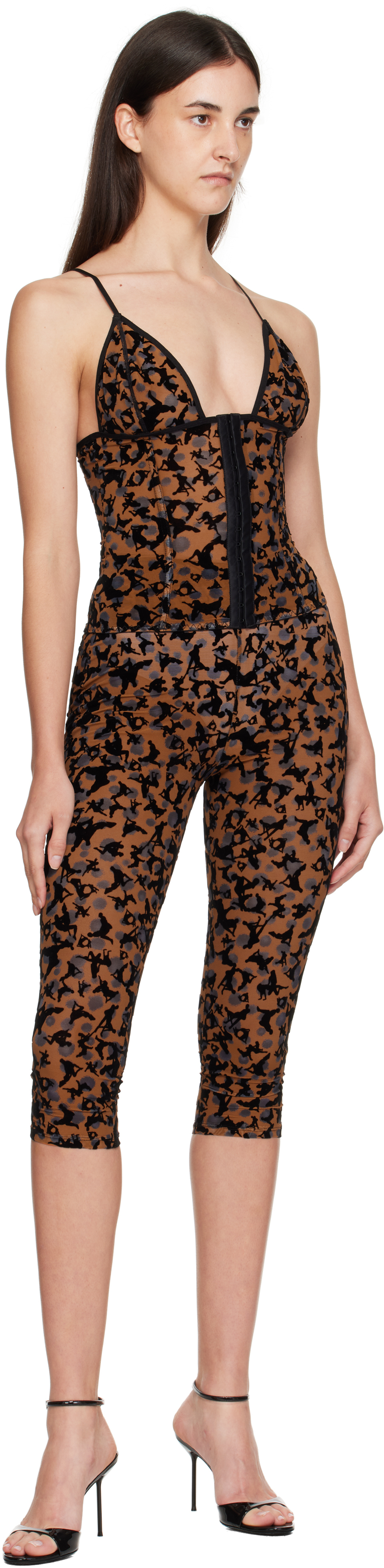 Poster Girl Doll Top In Brown