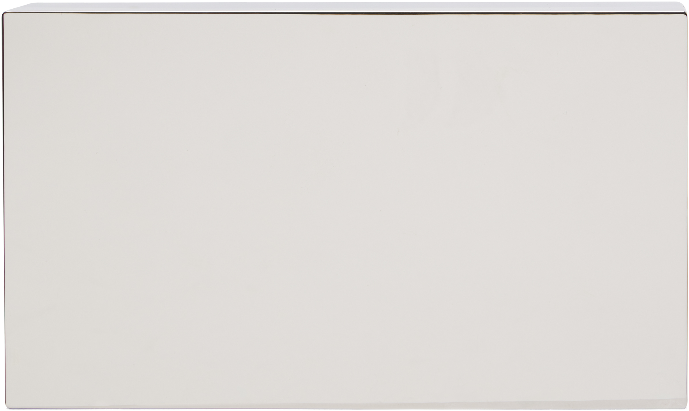Silver Metal Clutch